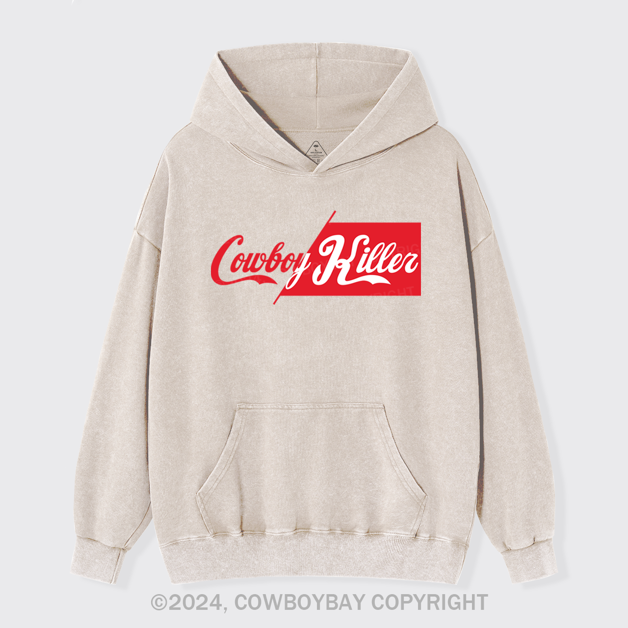 Cowboy Killer Garment-Dye Hoodies