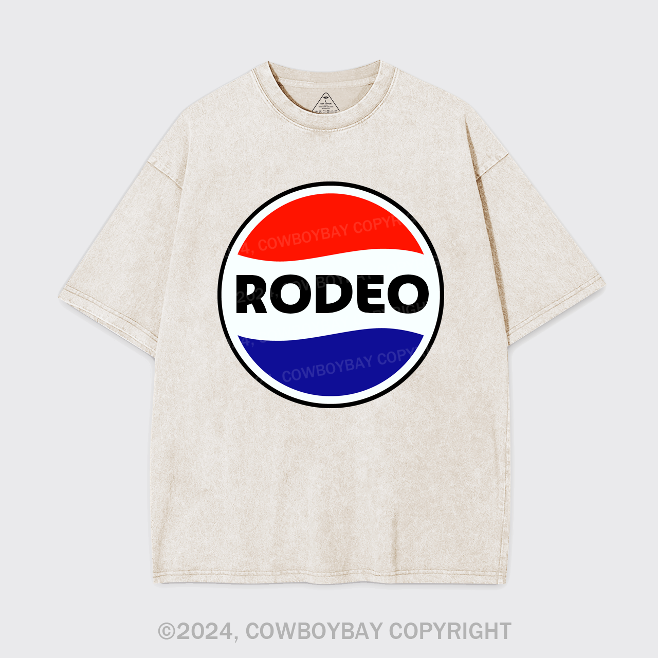 Funny Rodeo Garment-dye Tees