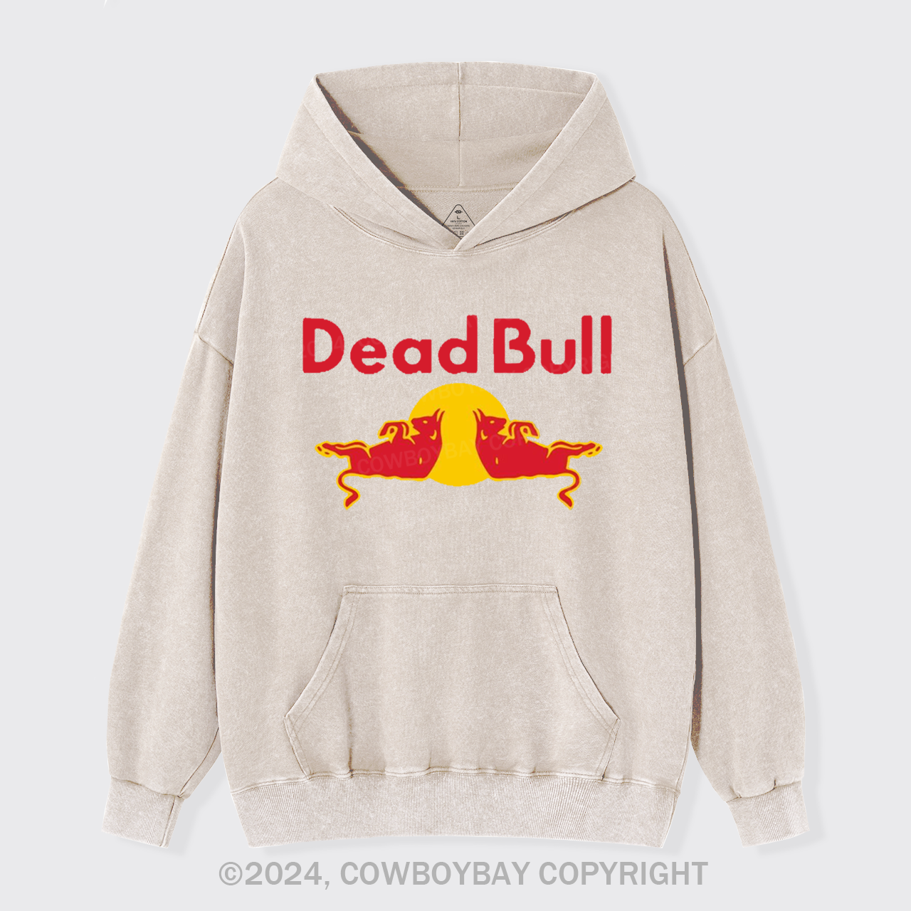 Dead Bull Garment-Dye Hoodies