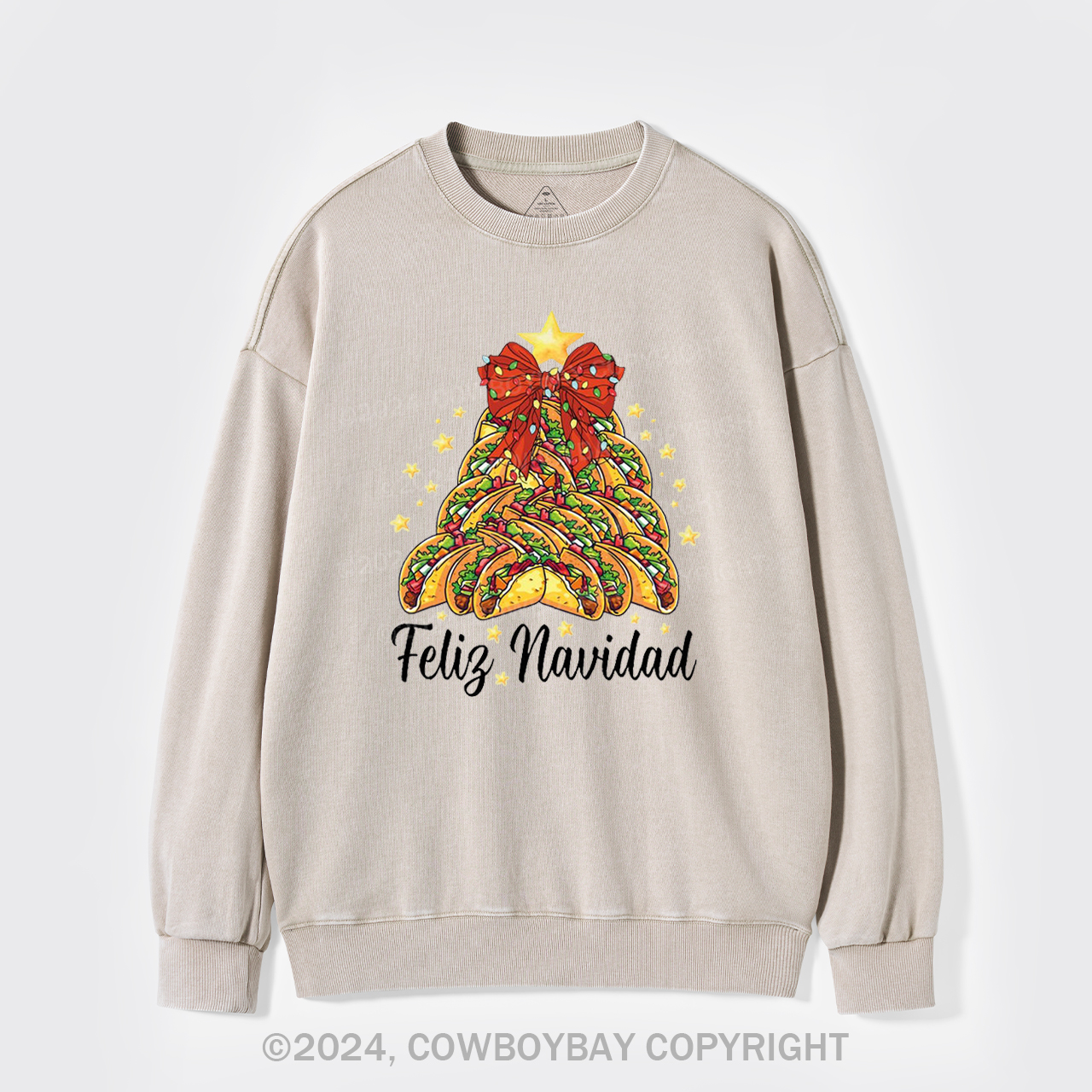 Mexican Food Washed Sweatshirts