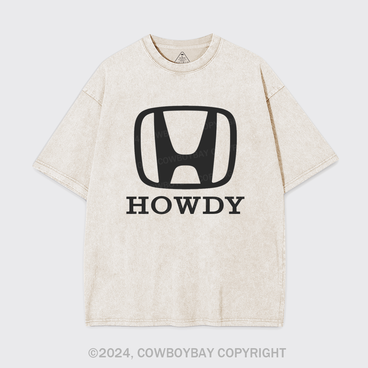 Howdy Logo Garment-dye Tees