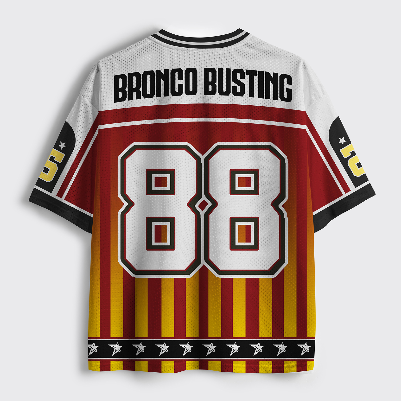 Personalization Rodeo Cowboy Mesh Jersey