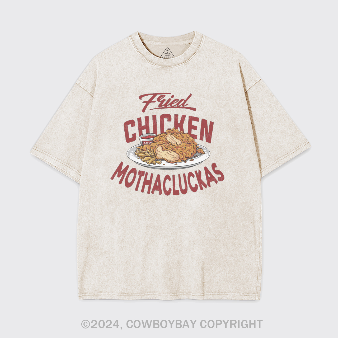 Fried Chicken Garment-dye Tees