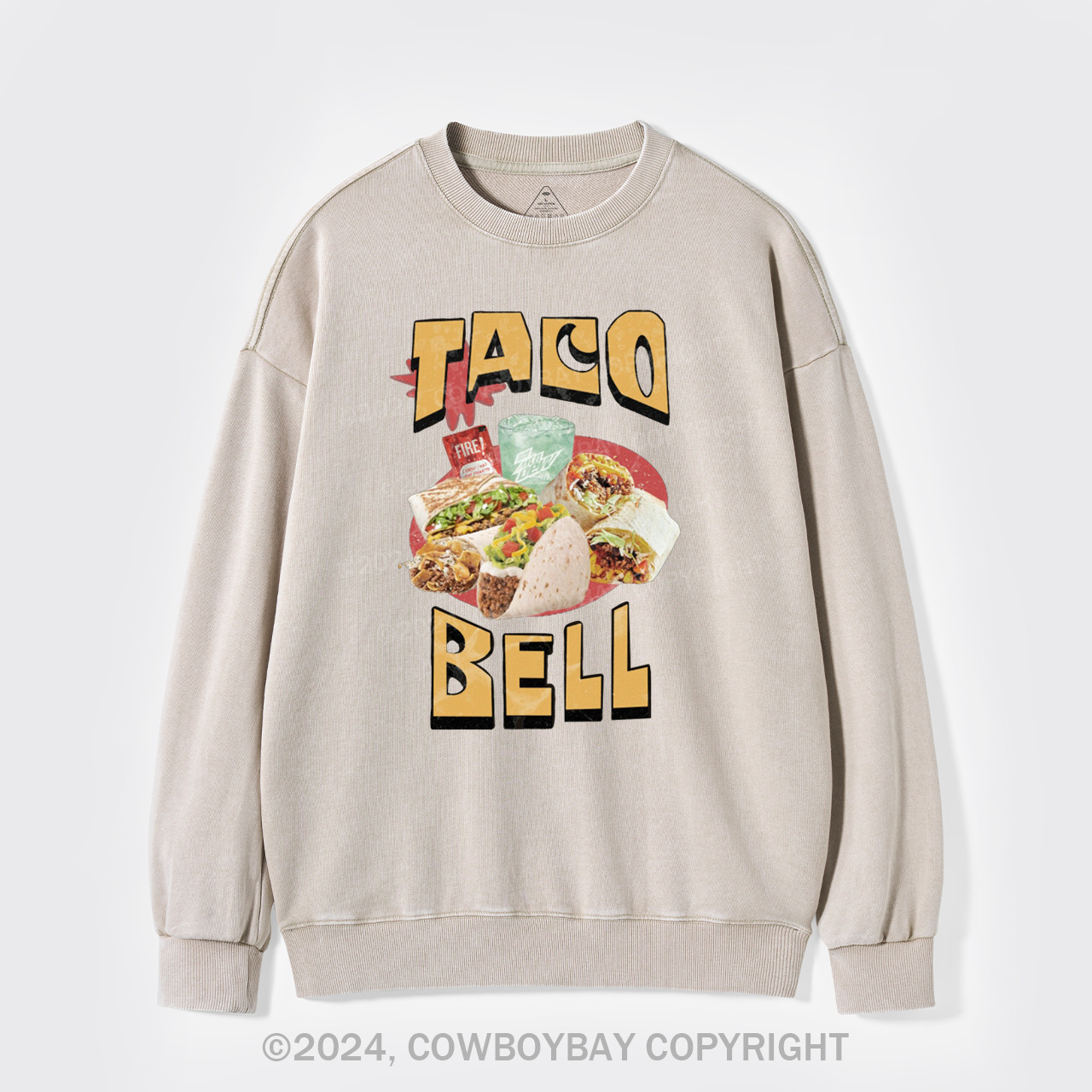 Taco Bell Washed Sweatshirts