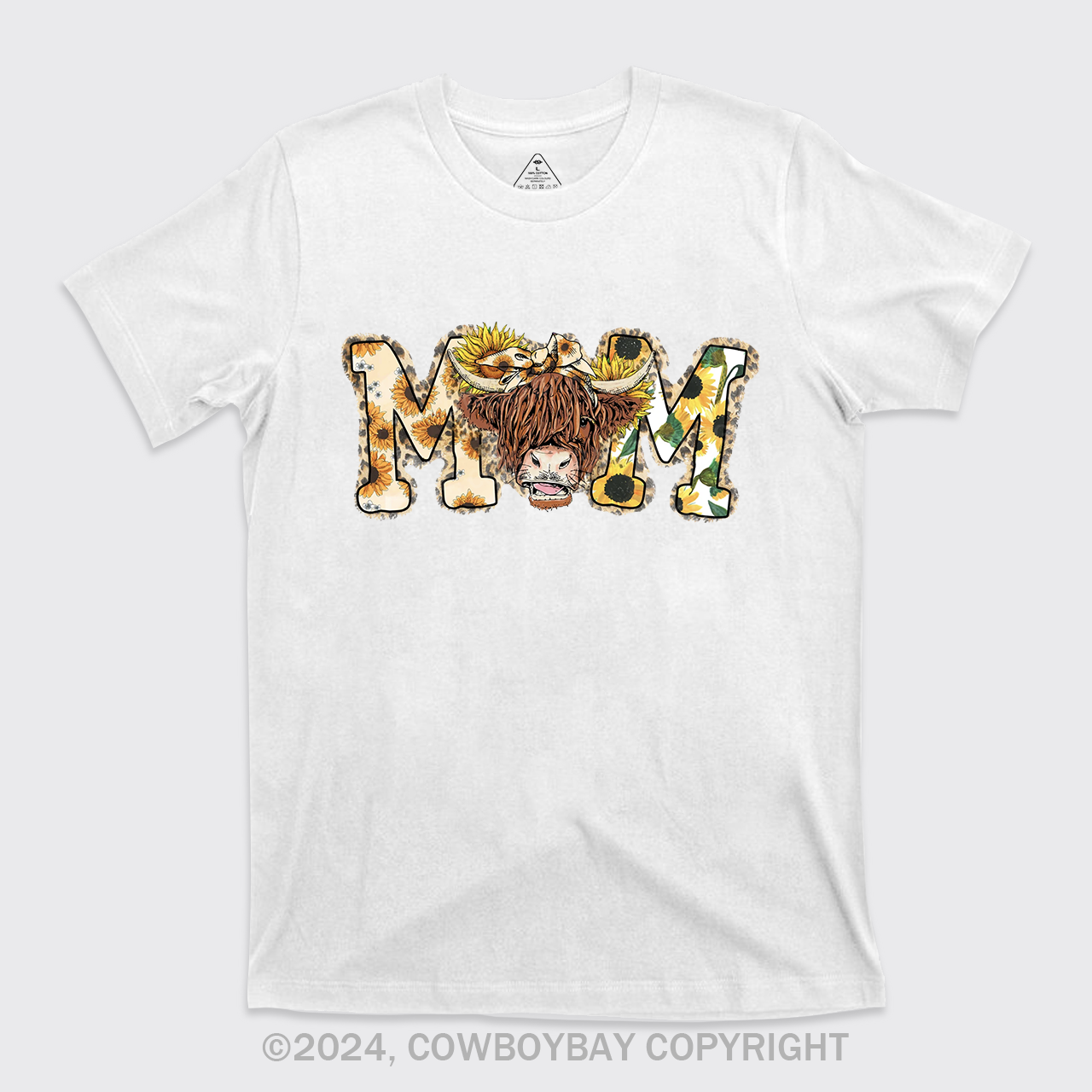 Mom Cow Western T-shirts
