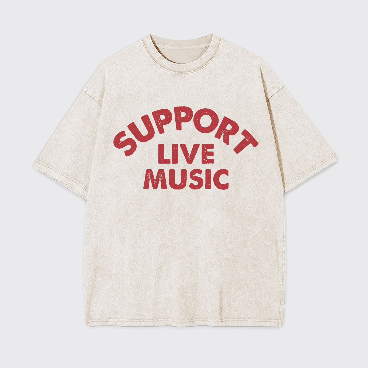 Support Live Music Garment-dye Tees