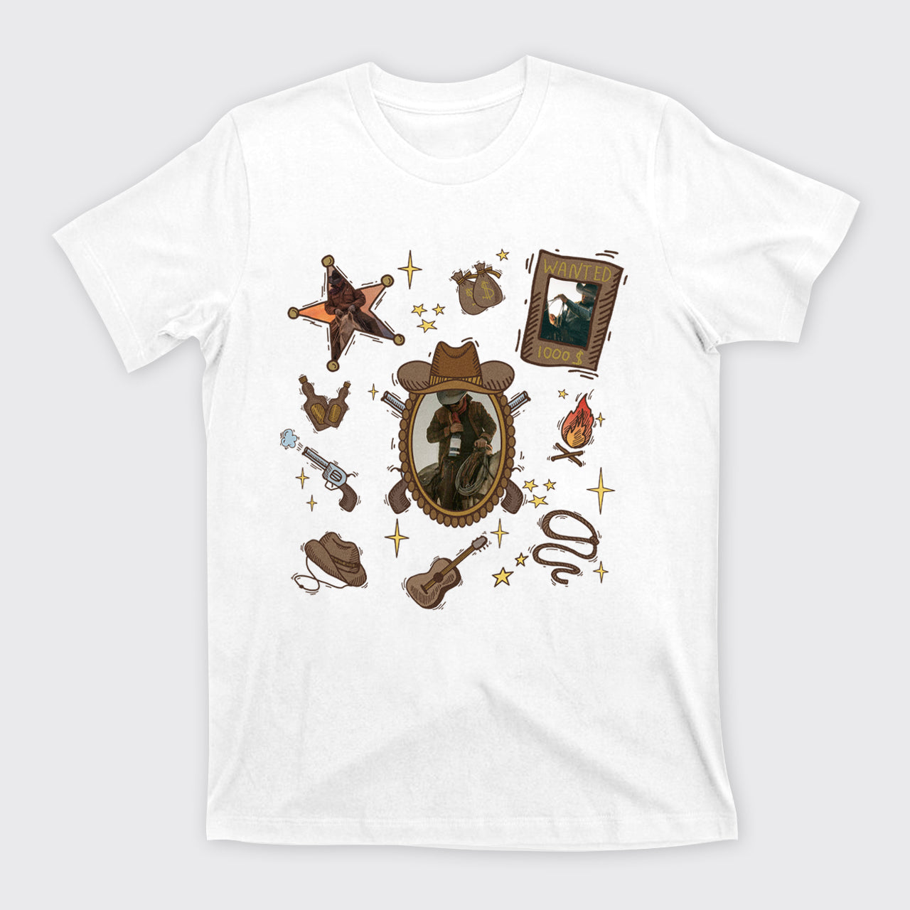 Custom Photo Birthday Gifts T-Shirts