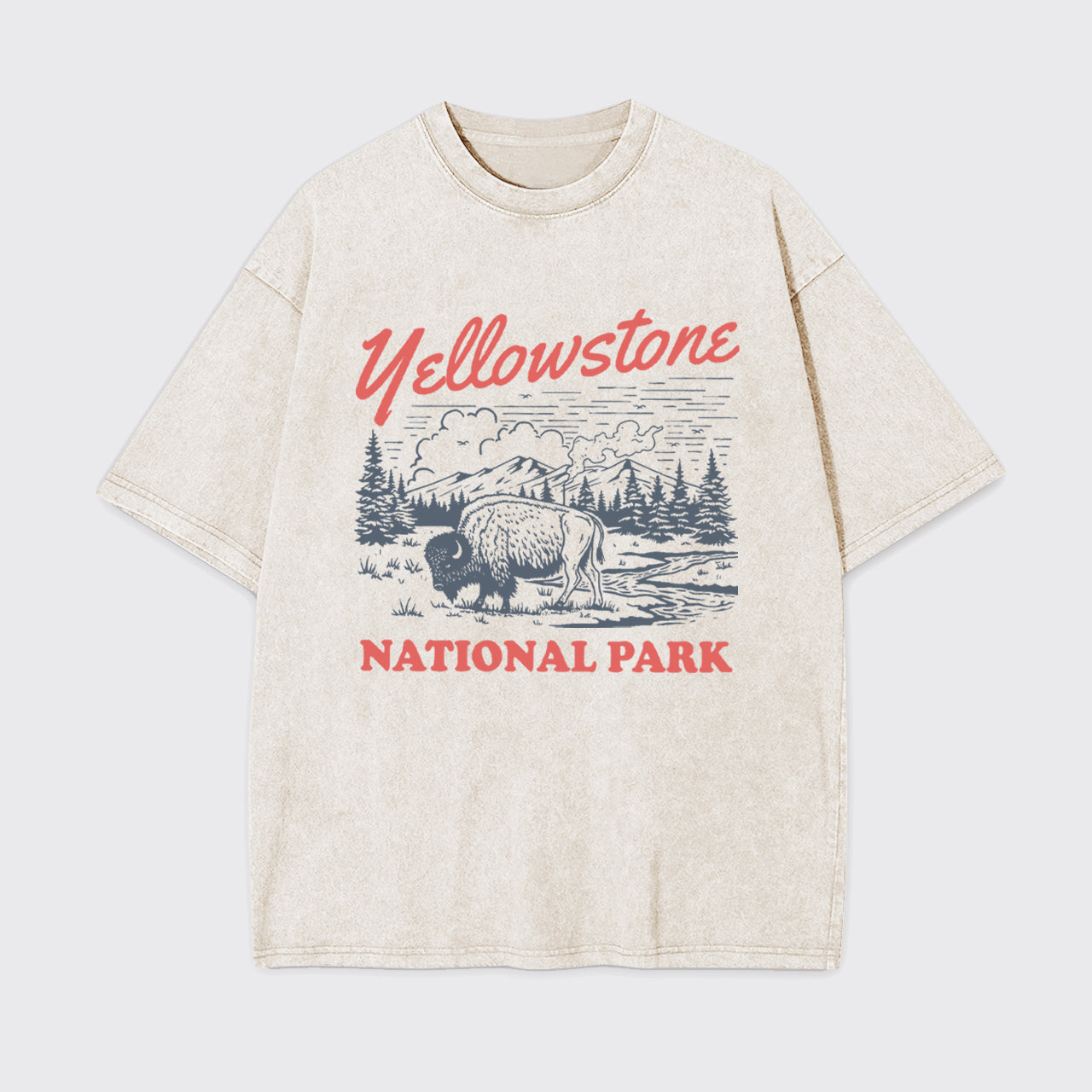 Yellowstone National Park Garment-dye Tees