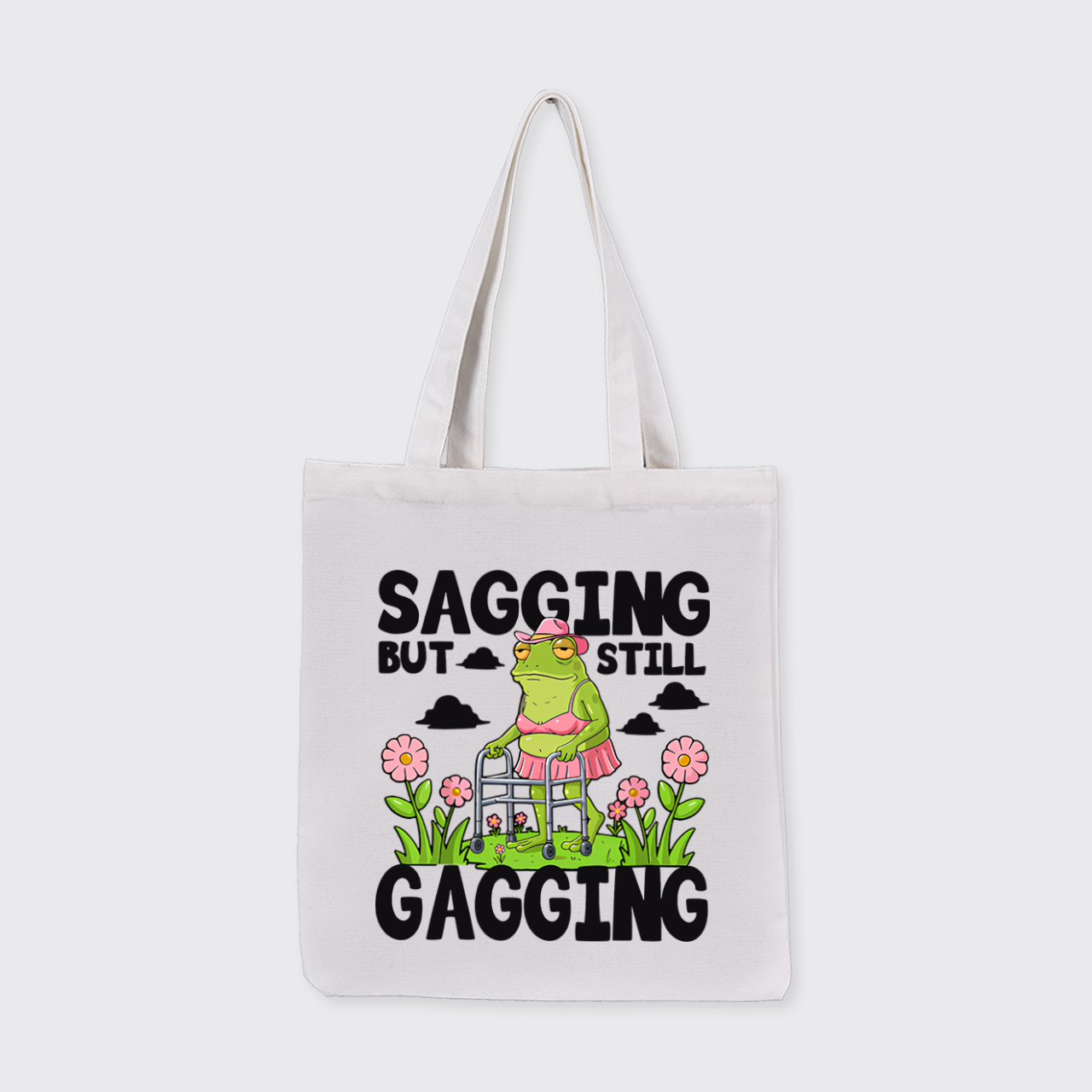 Sagging But Still Gagging_Cowboybay Canvas Tote Bag