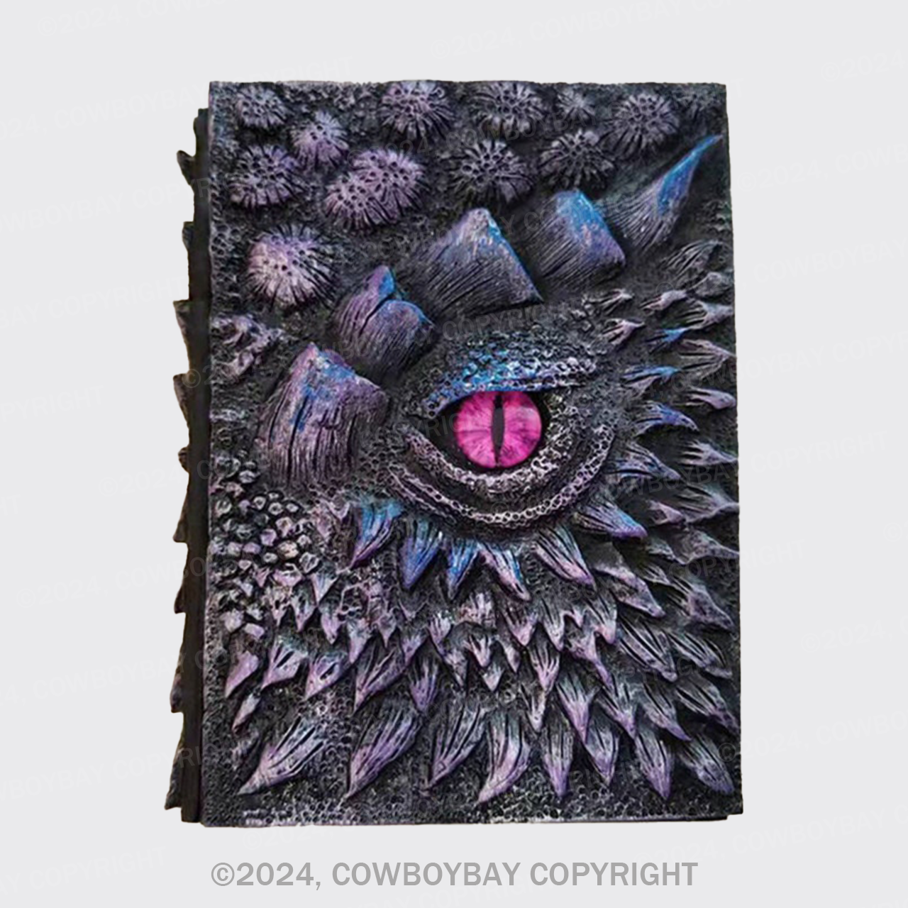 Vintage Design Embossed 3D Notebook