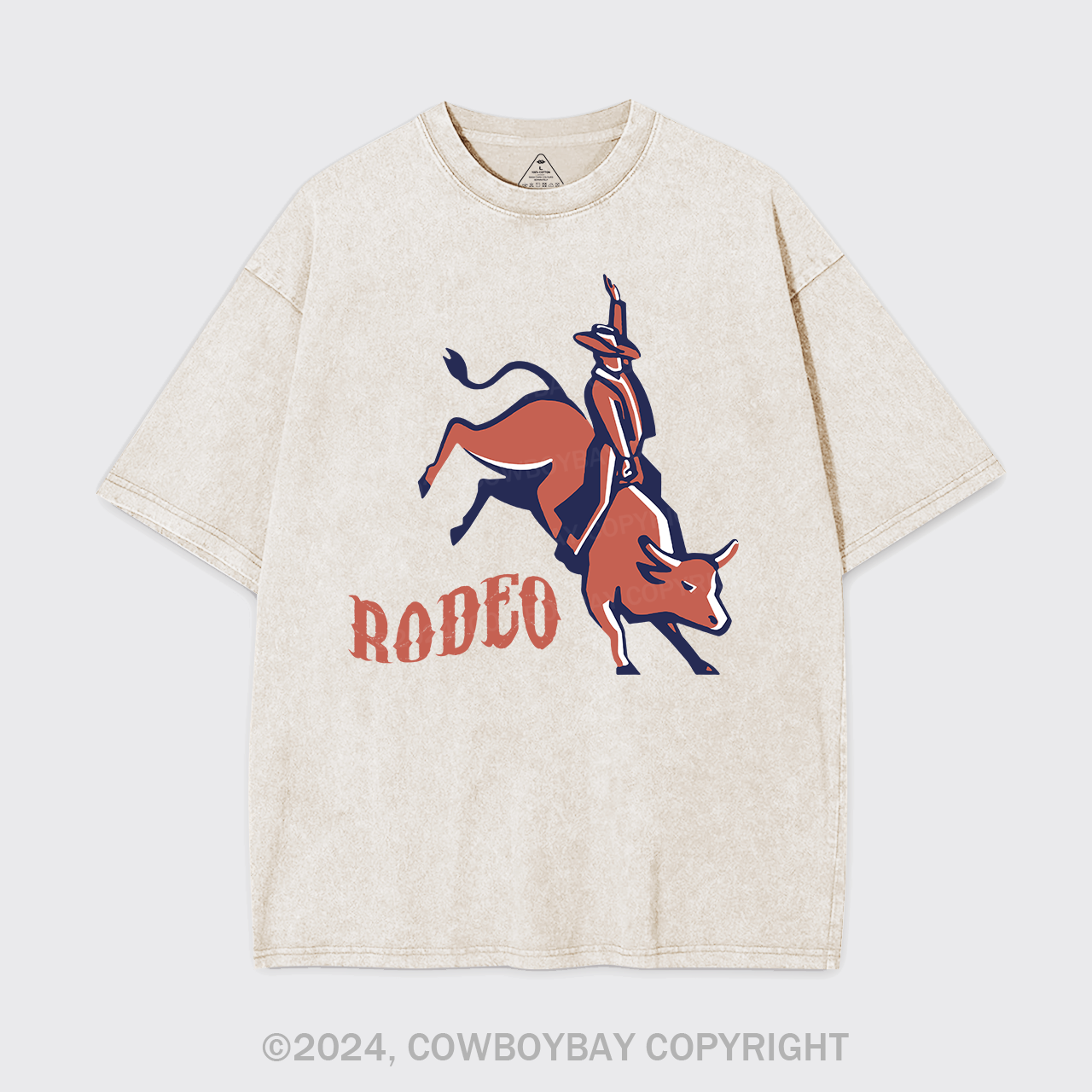 Bull Rider Garment-dye Tees