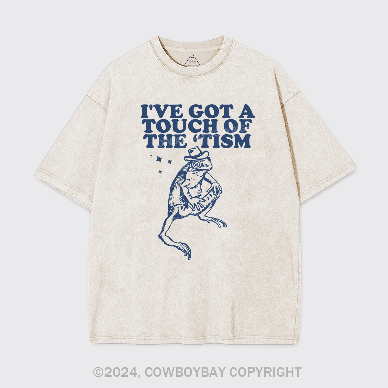 I've Got A Touch Of The Tism Garment-dye Tees