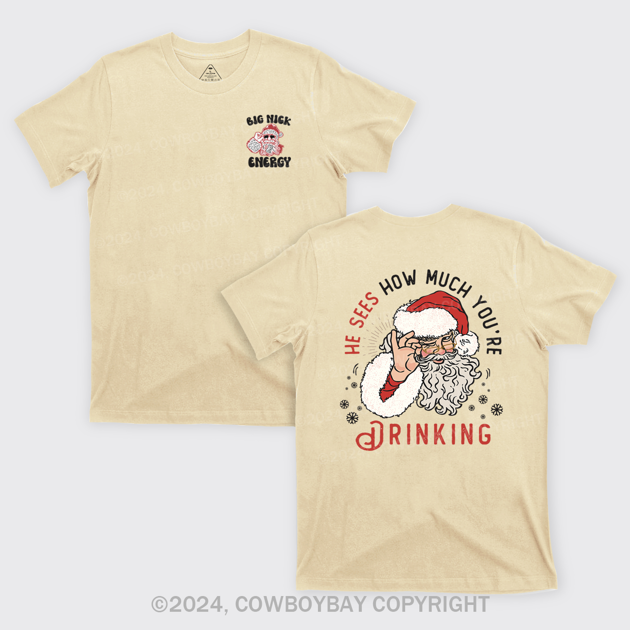 He Sees How Much You're Drinking T-Shirts