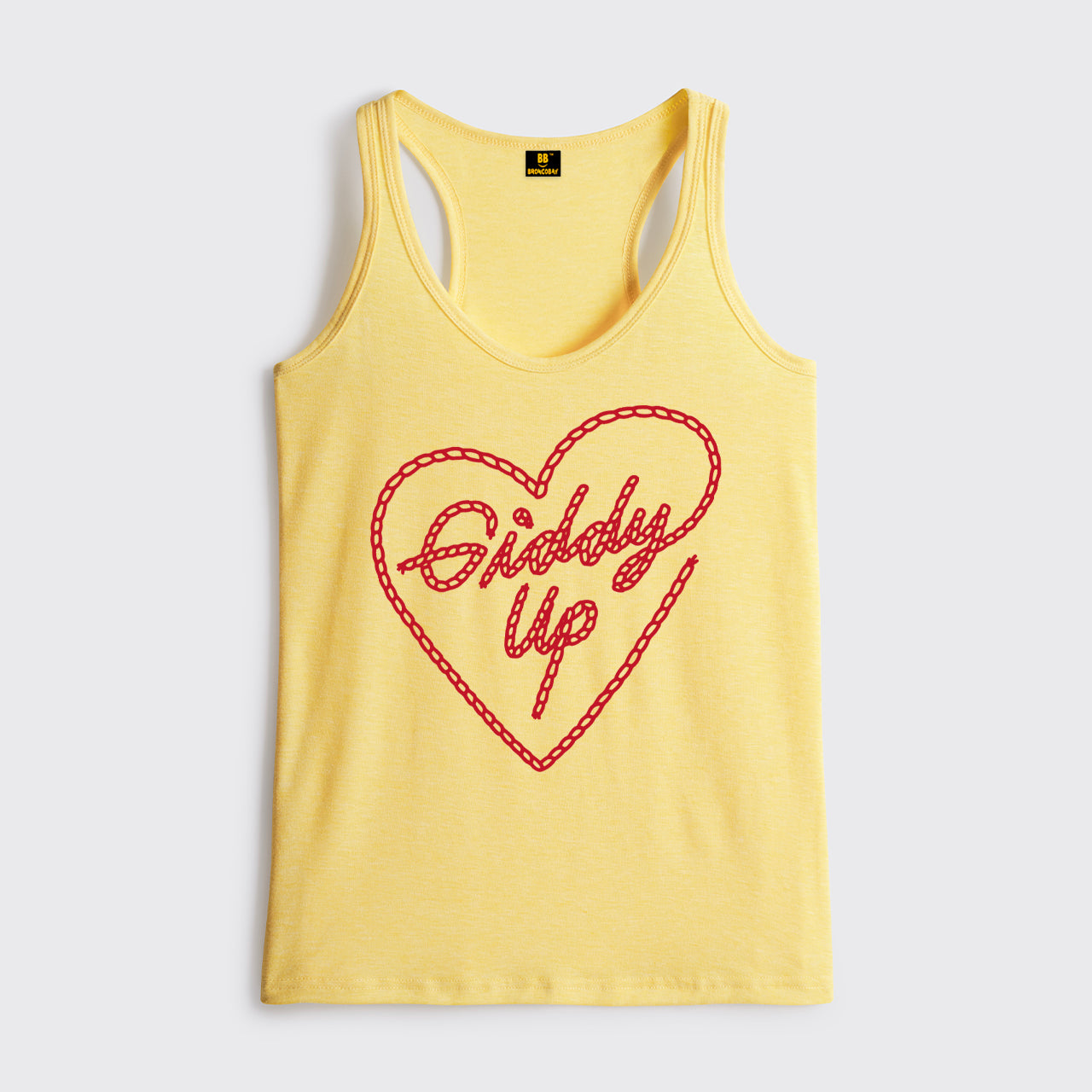 Giddy Up Heartfelt Western Classic Tanks