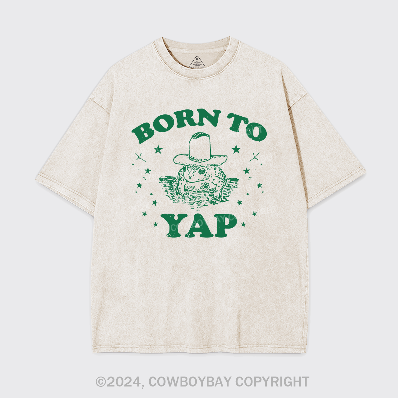 Born To Yap Garment-dye Tees
