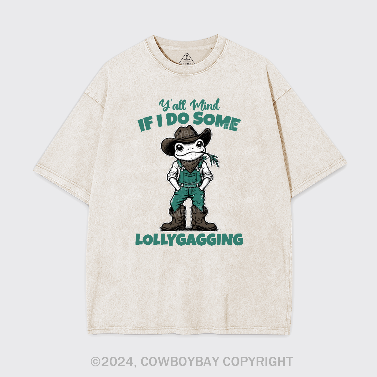 Y'all Mind If I Do Some Lollygagging Garment-dye Tees