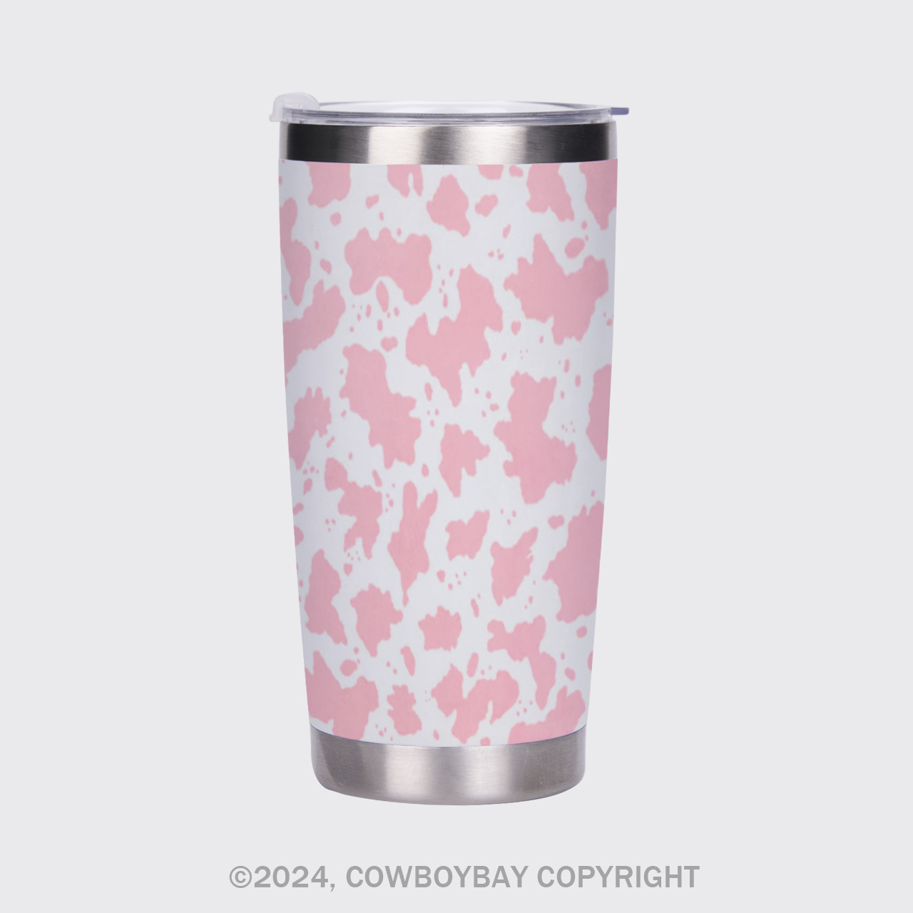 Pink Cheetah Print 20oz Tumbler