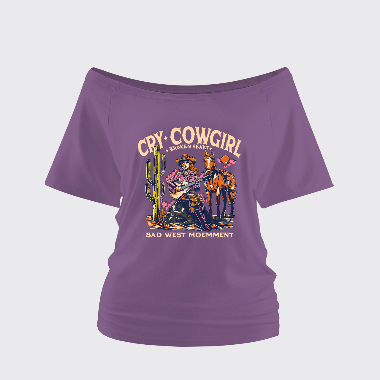 Sad West Off Shoulder Top