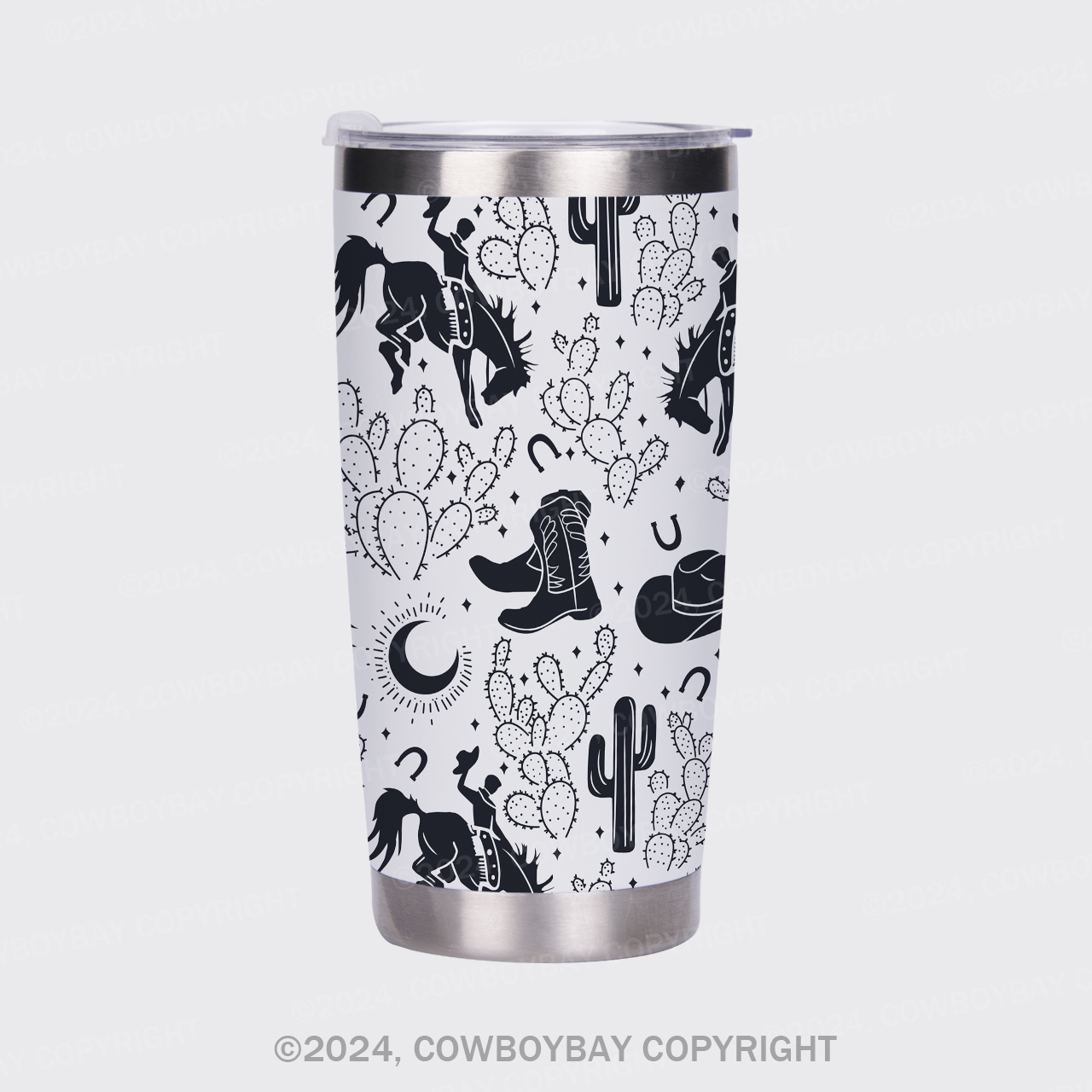 Cowboy Boots And Cactus Tumbler
