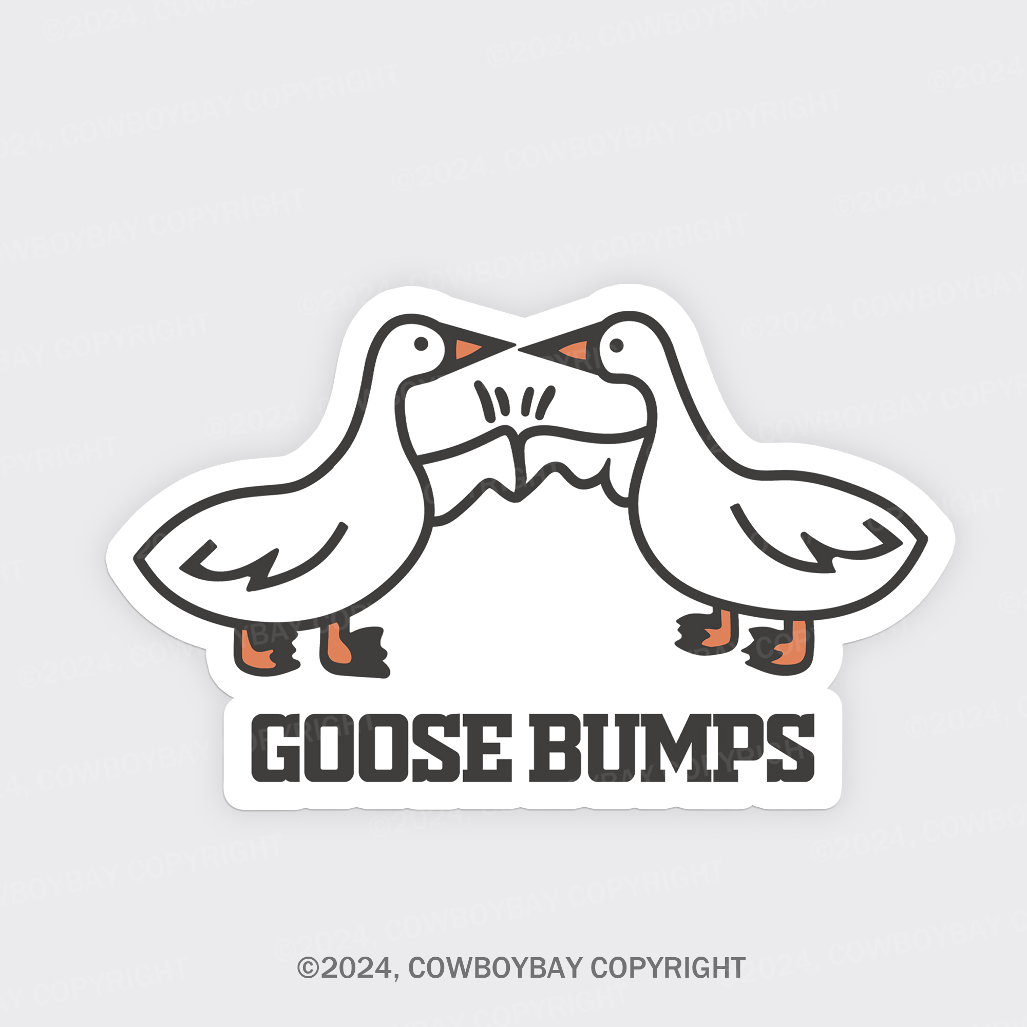 Silly Goose Fridge Magnet