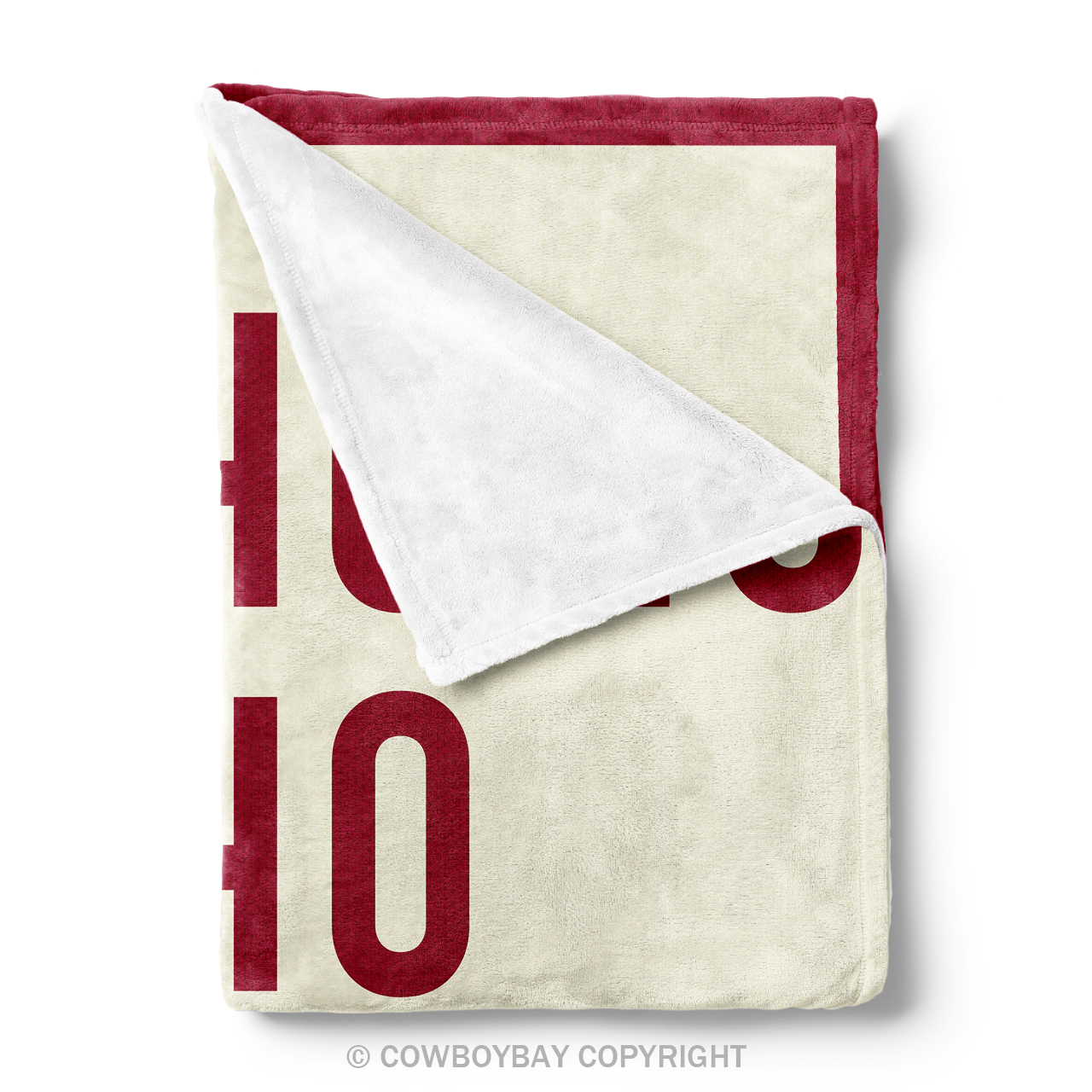 Christmas Ho Ho Ho Pattern Blanket