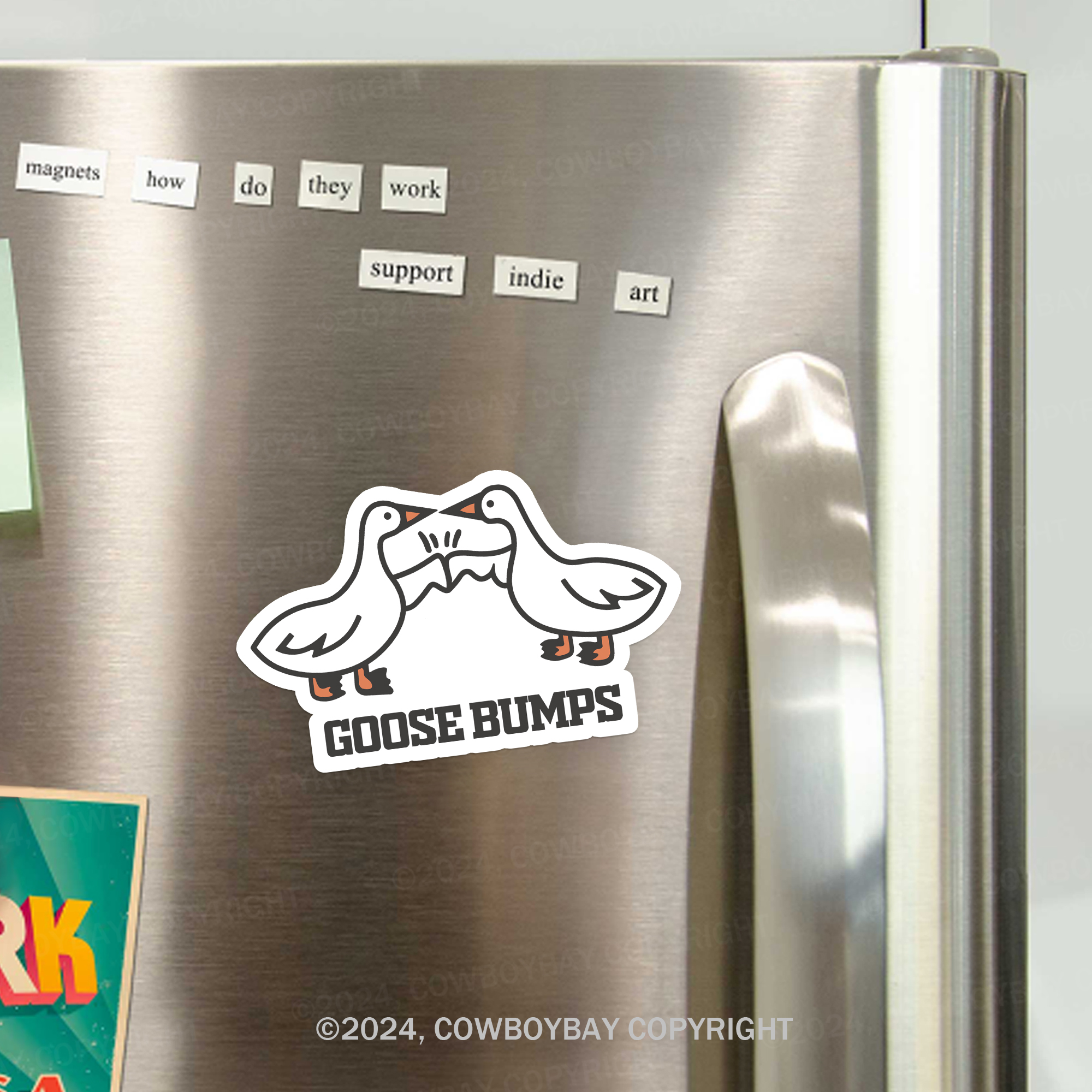 Silly Goose Fridge Magnet