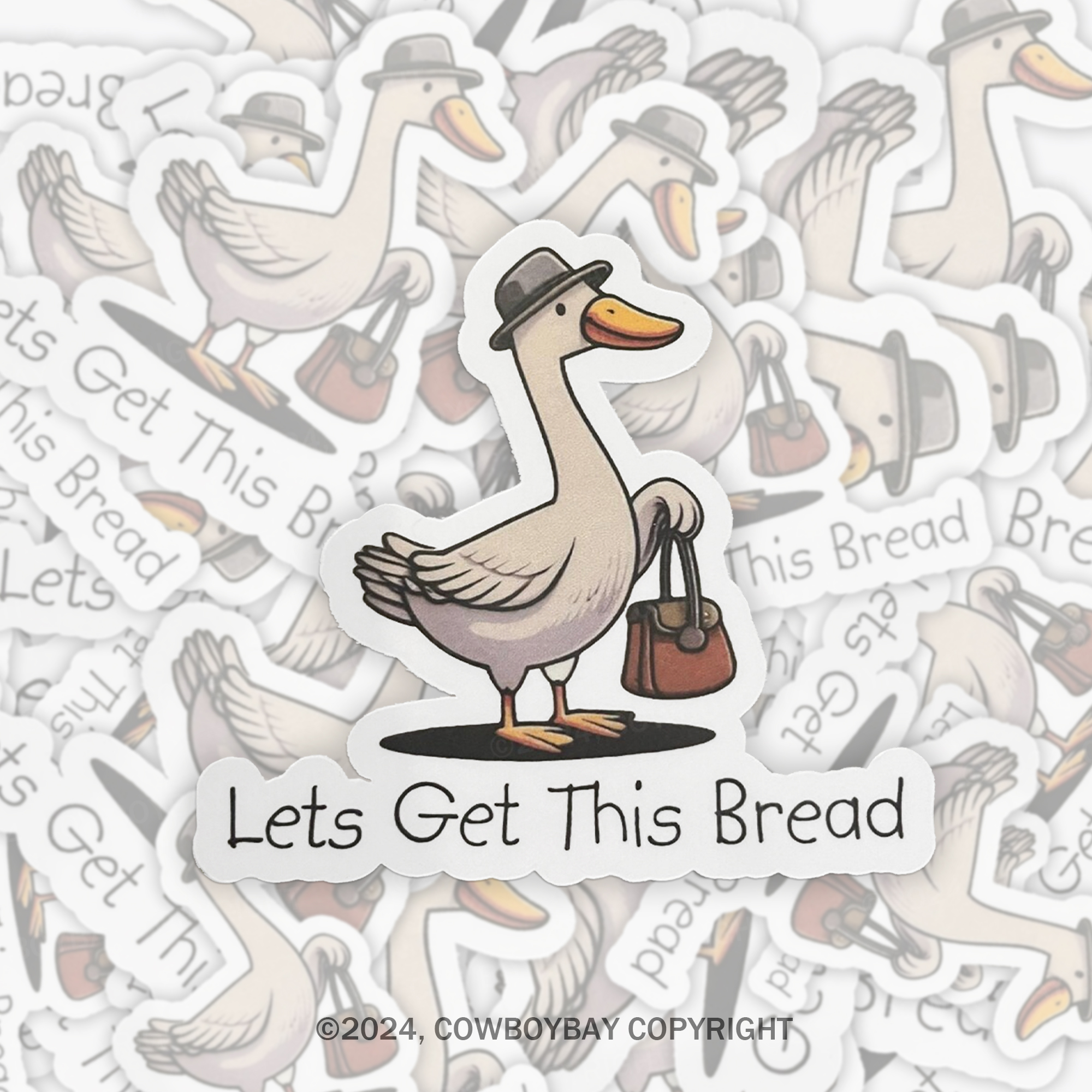 Lets Get This Bread Sticker 