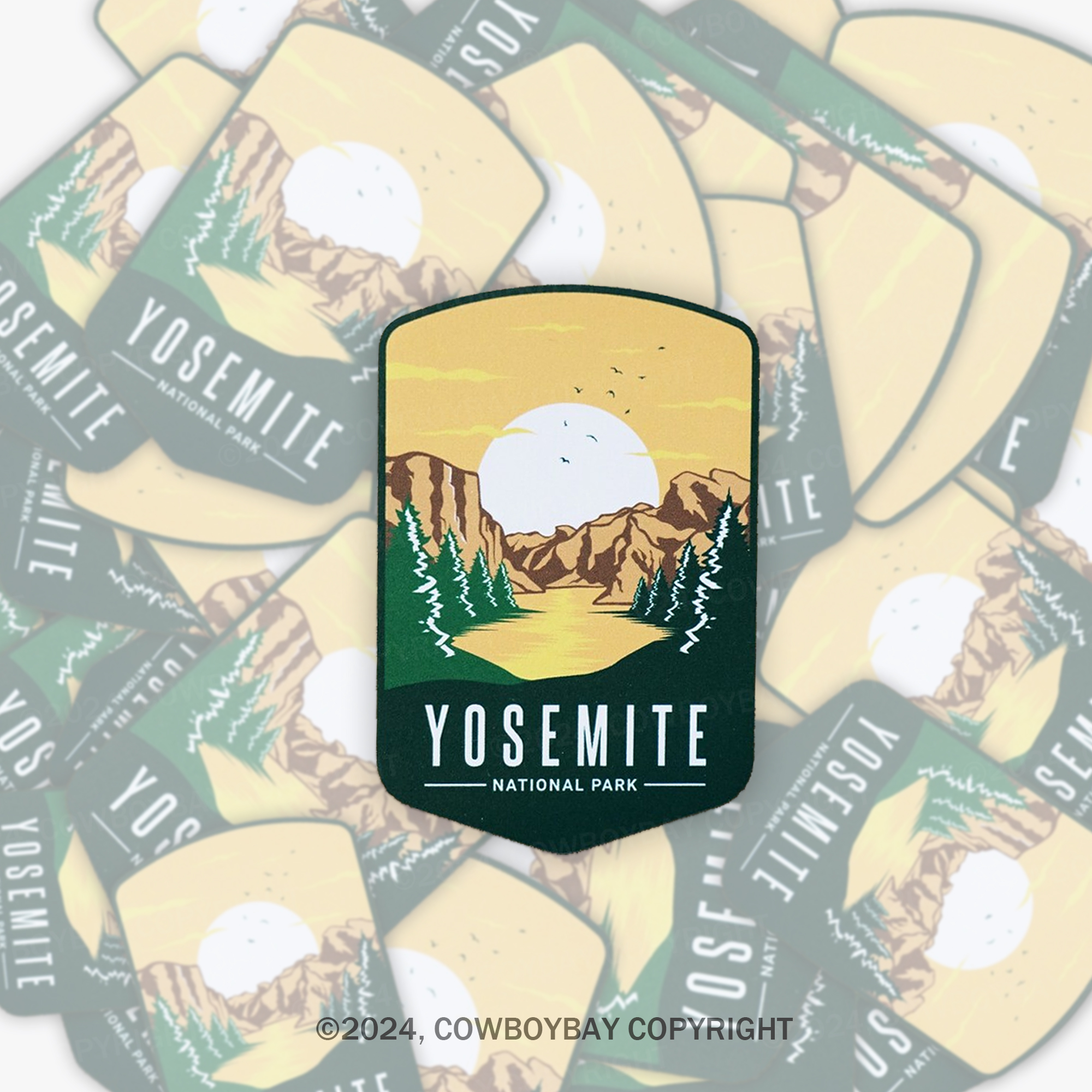 Yosemite National Park USA Sticker 