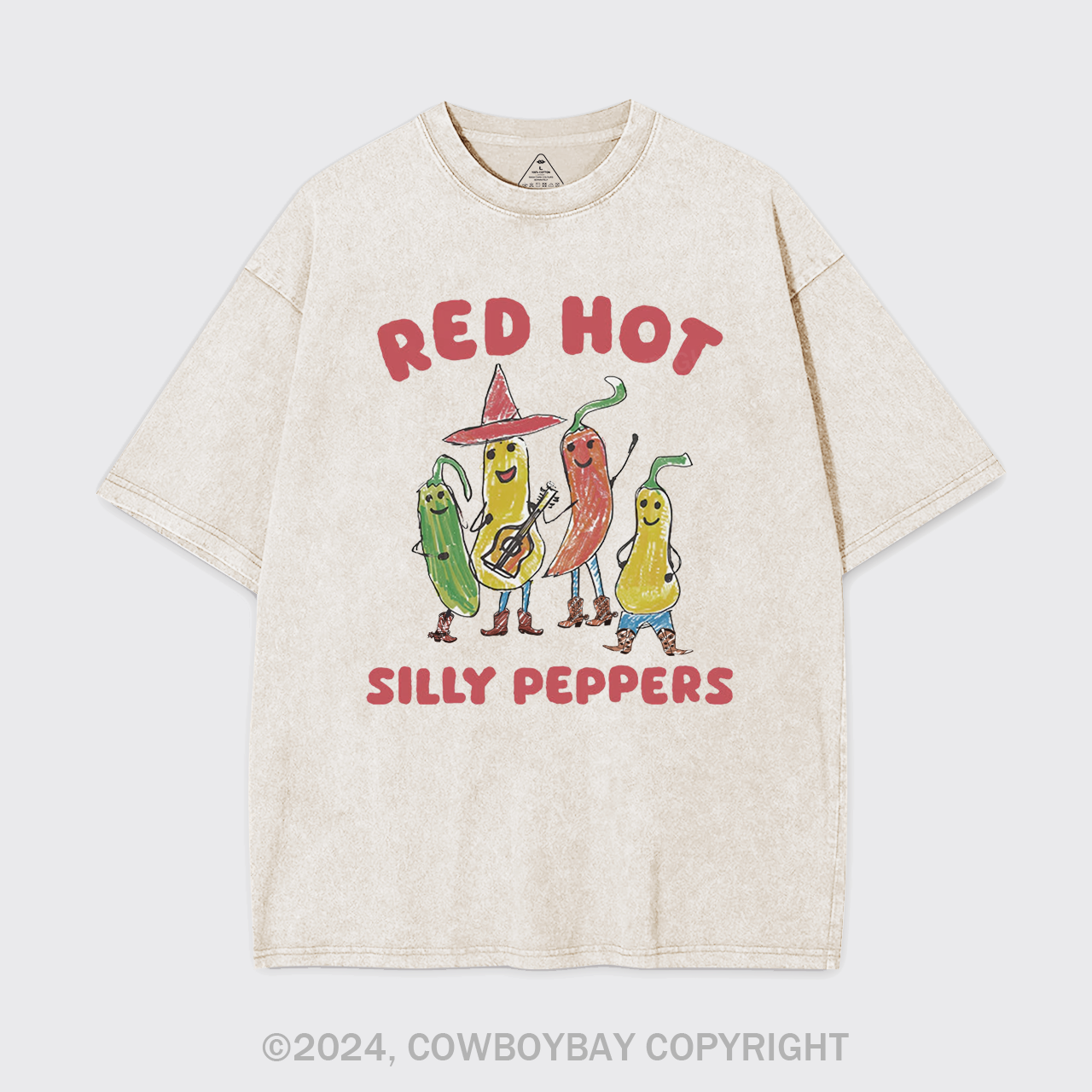 Silly Peppers Garment-dye Tees