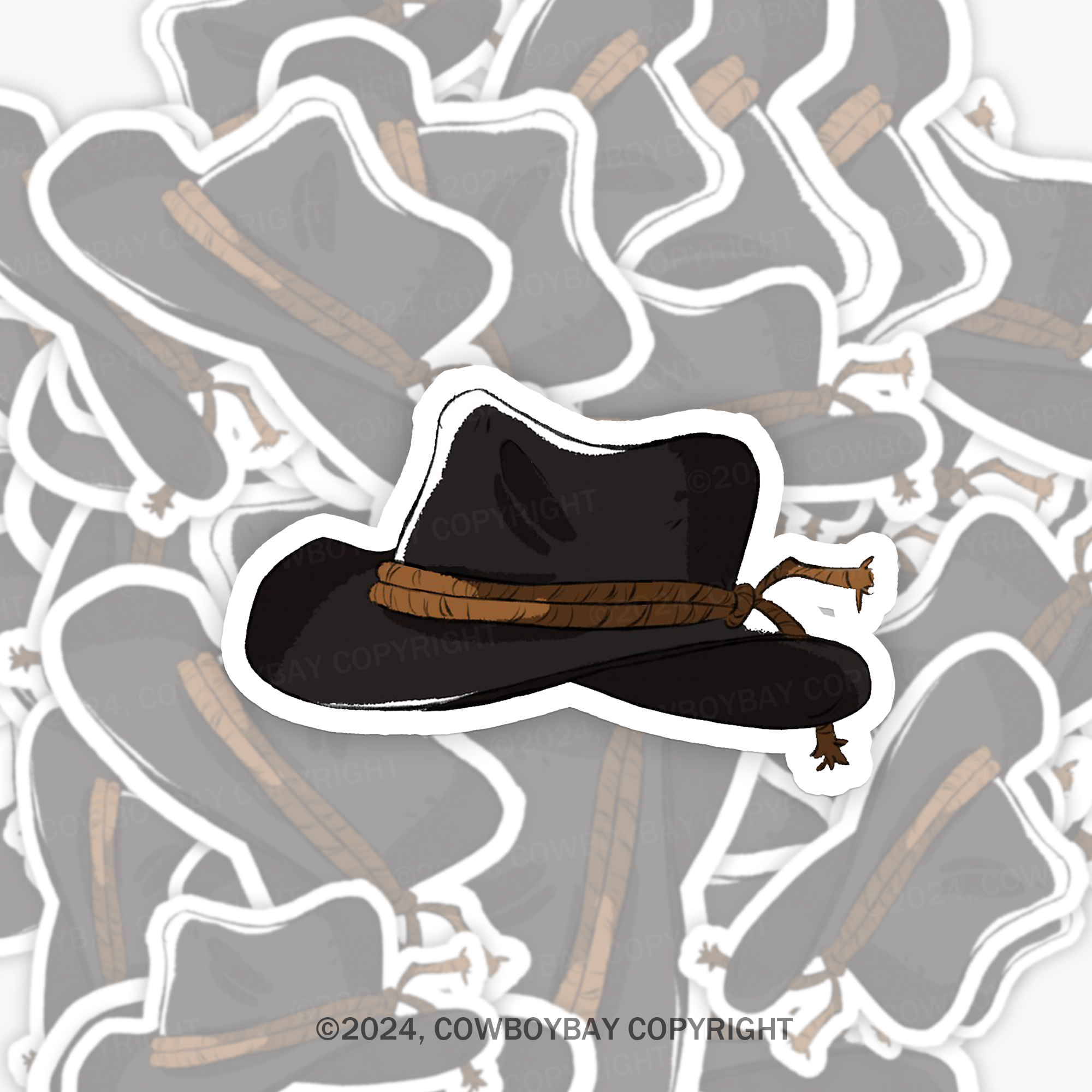 Arthur Morgan Hat Sticker