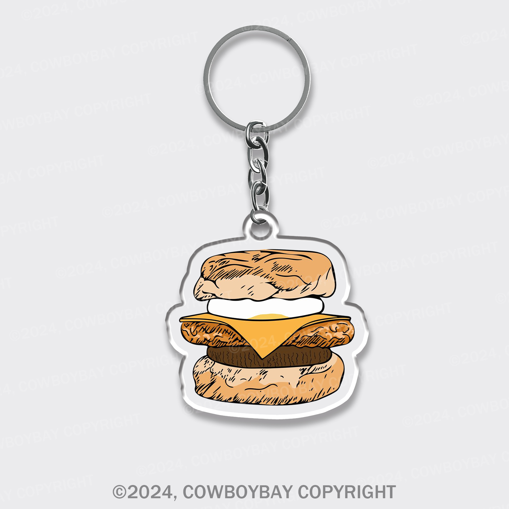 The Thundering Herd Keychain