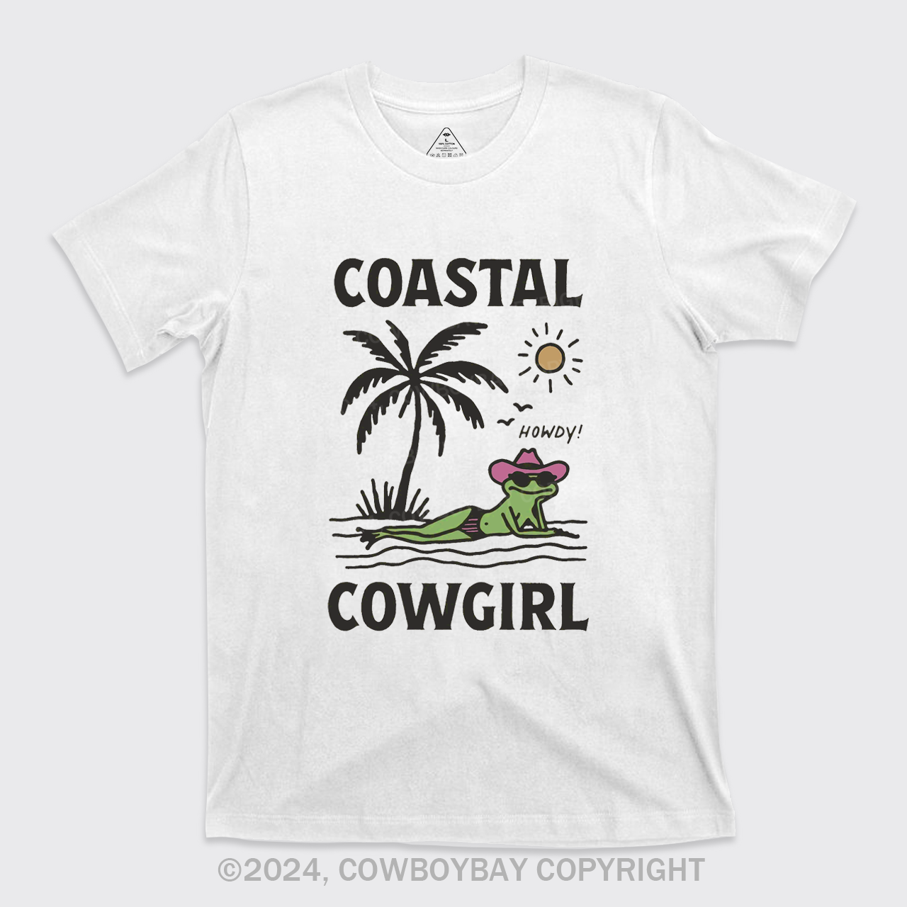Coastal Cowgirl Frog T-Shirts