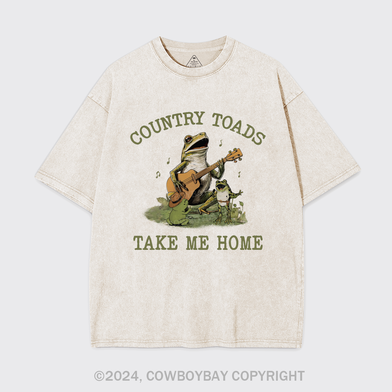 Country Roads Take Me Home Garment-dye Tees