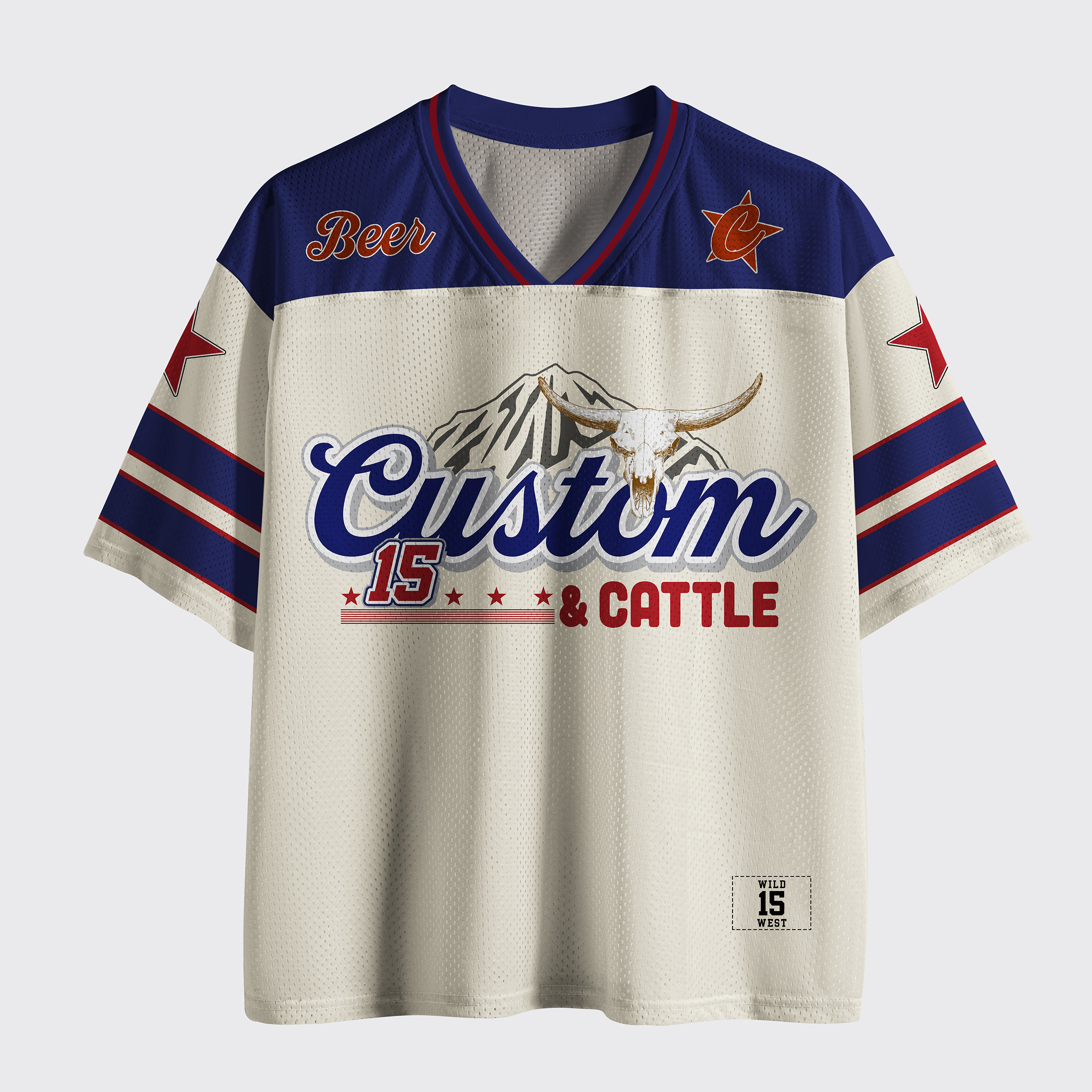 Personalized Beer Mesh Jersey