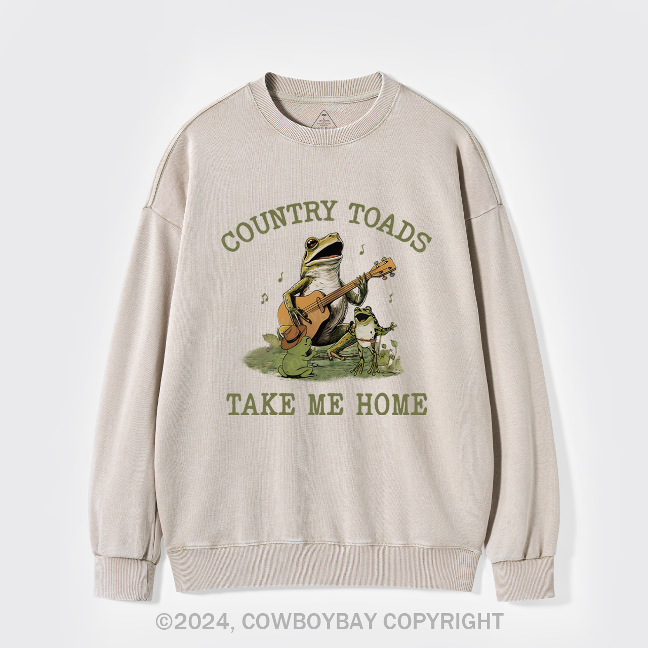 Country Roads Take Me Home Washed Sweatshirts