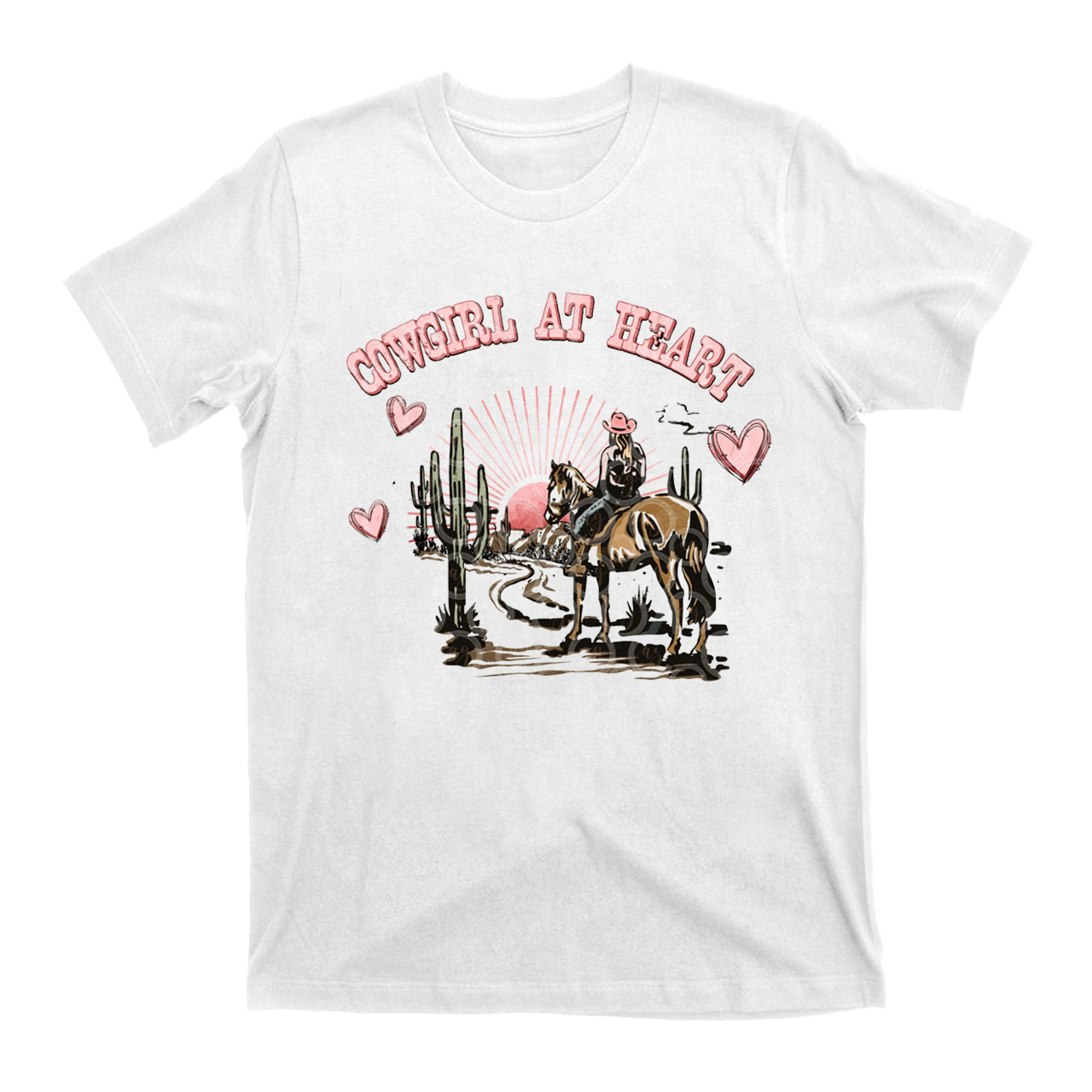 Cowgirl at Heart Valentine T-Shirts