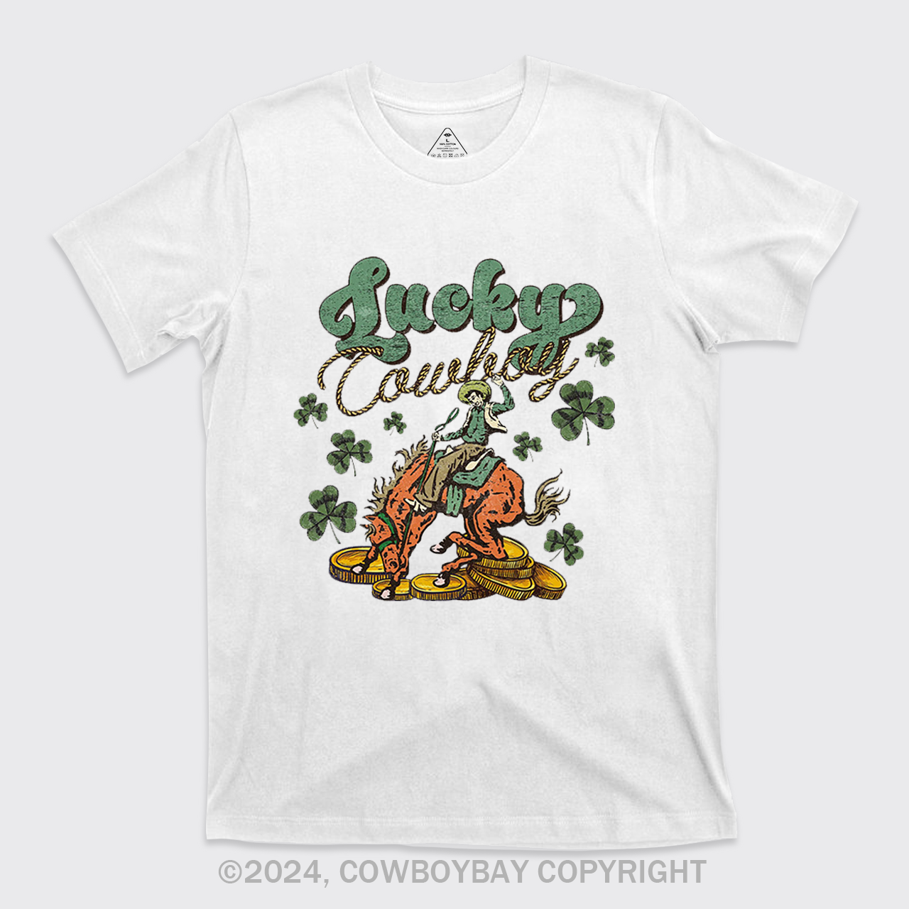 Lucky Cowboy Horse T-Shirts