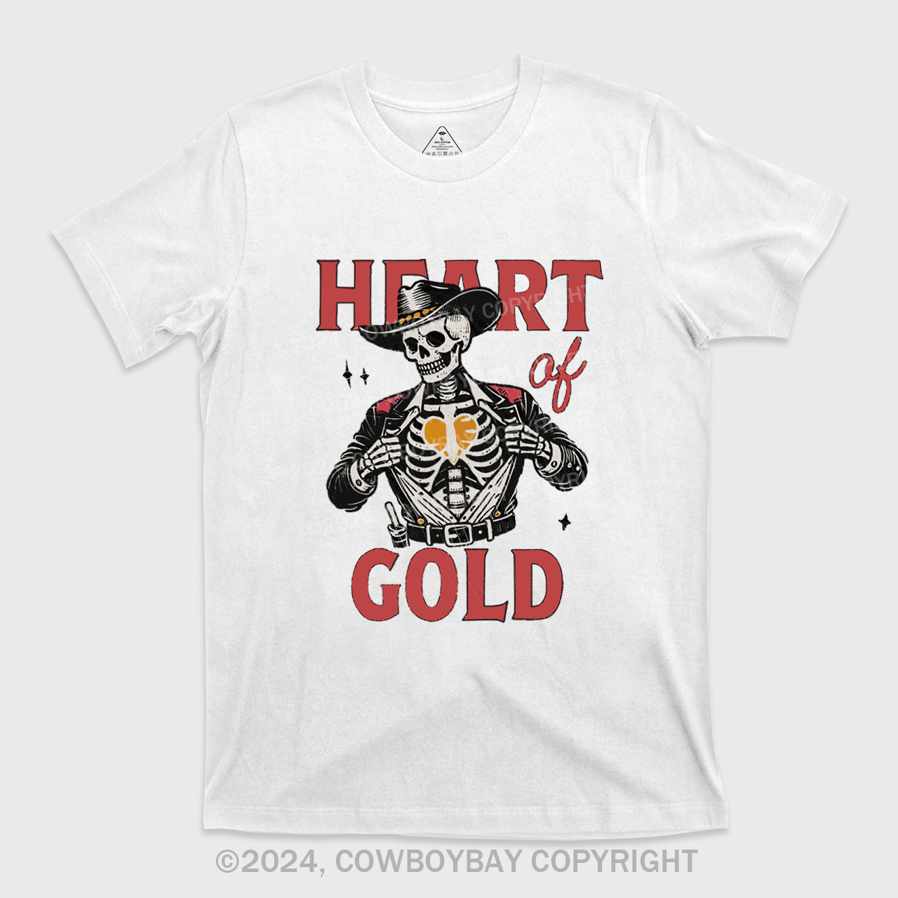 Heart Of Gold Western T-Shirts