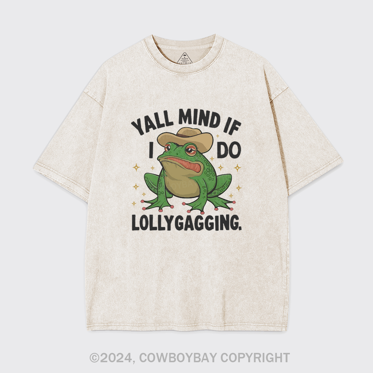 Yall Mind If I Do Some Lollygagging Garment-dye Tees