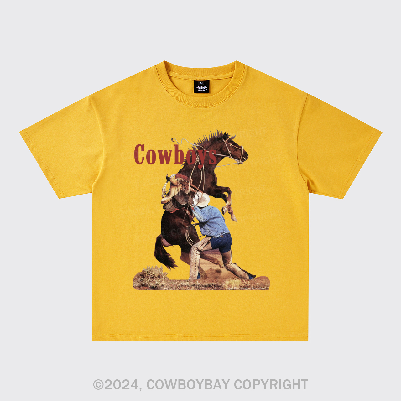 Vintage Cowboy Oversize T-Shirts