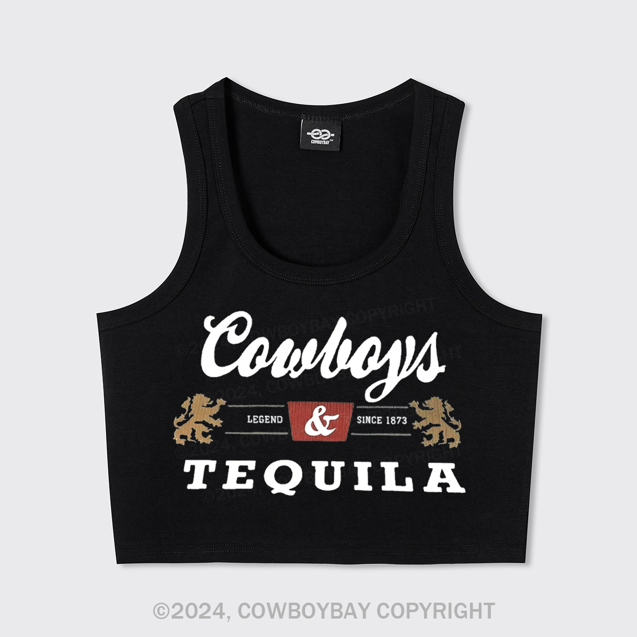 Cowboys And Tequila Tank Top