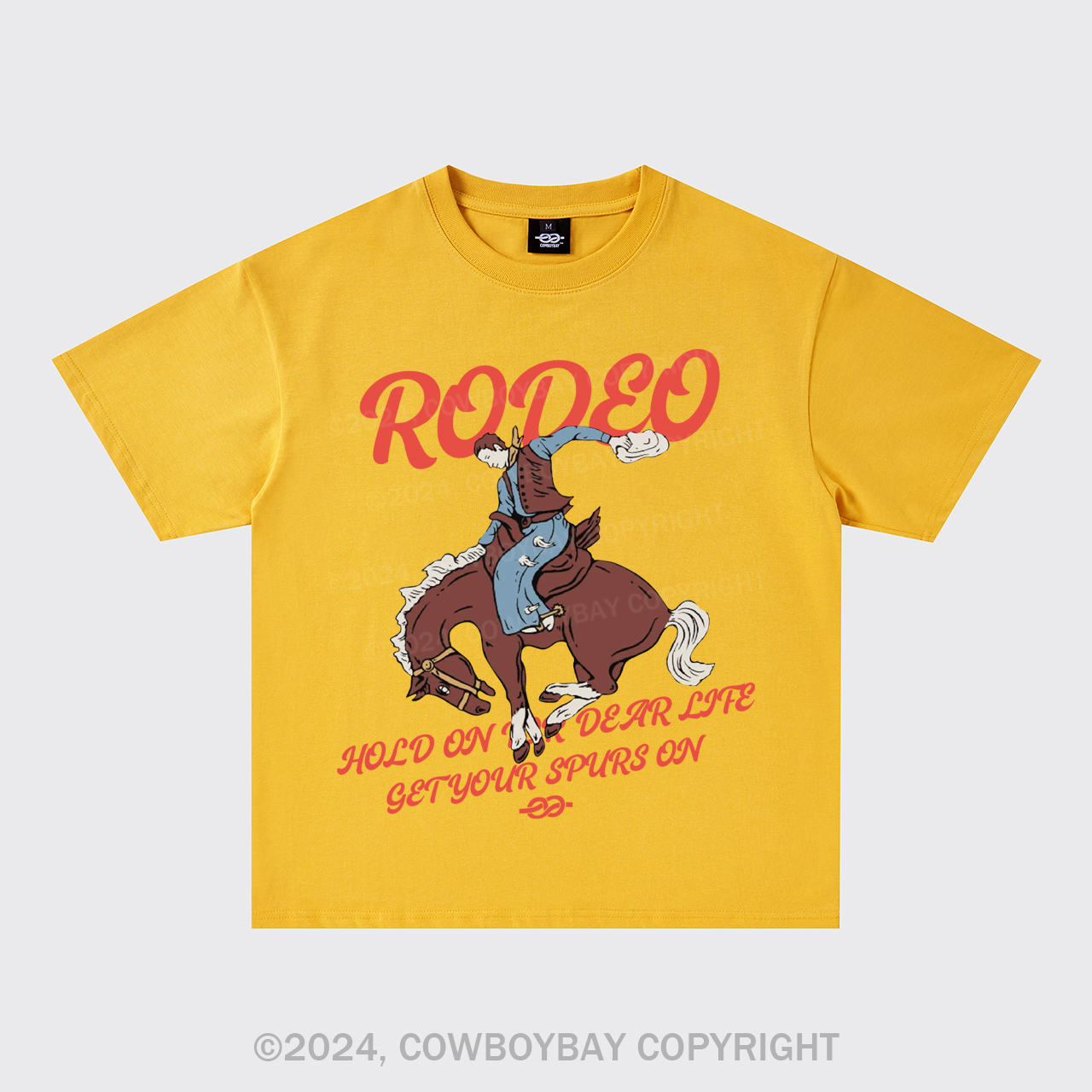 Get Your Spurs On Oversize T-Shirts