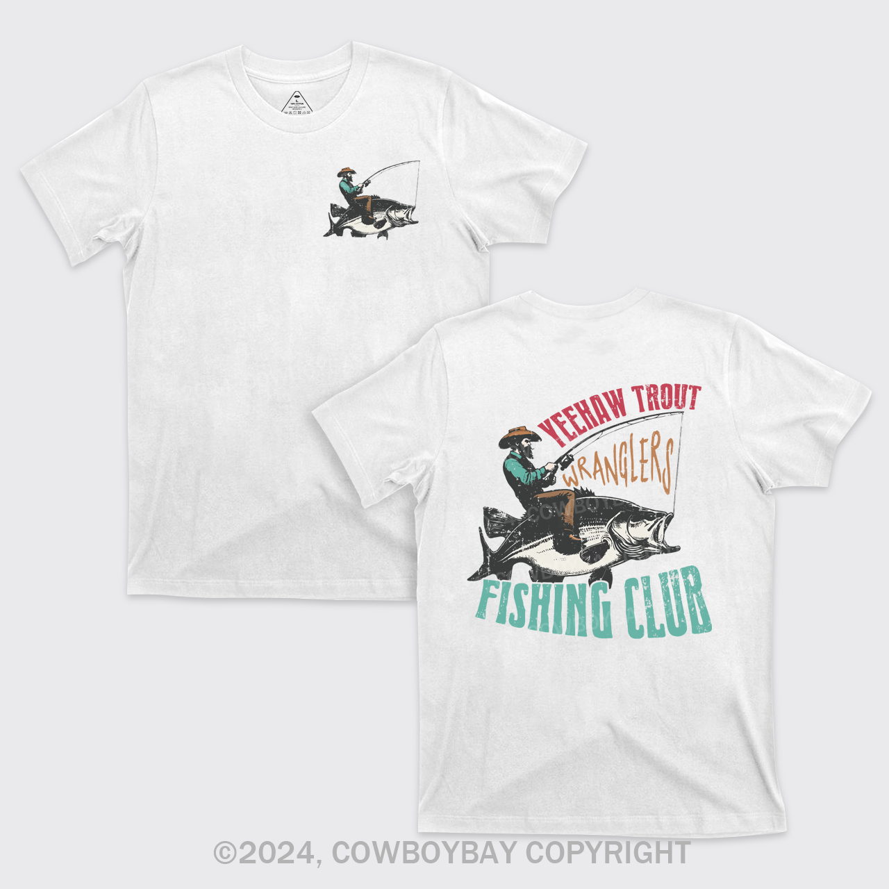 Trendy Western Fishing Club T-Shirts
