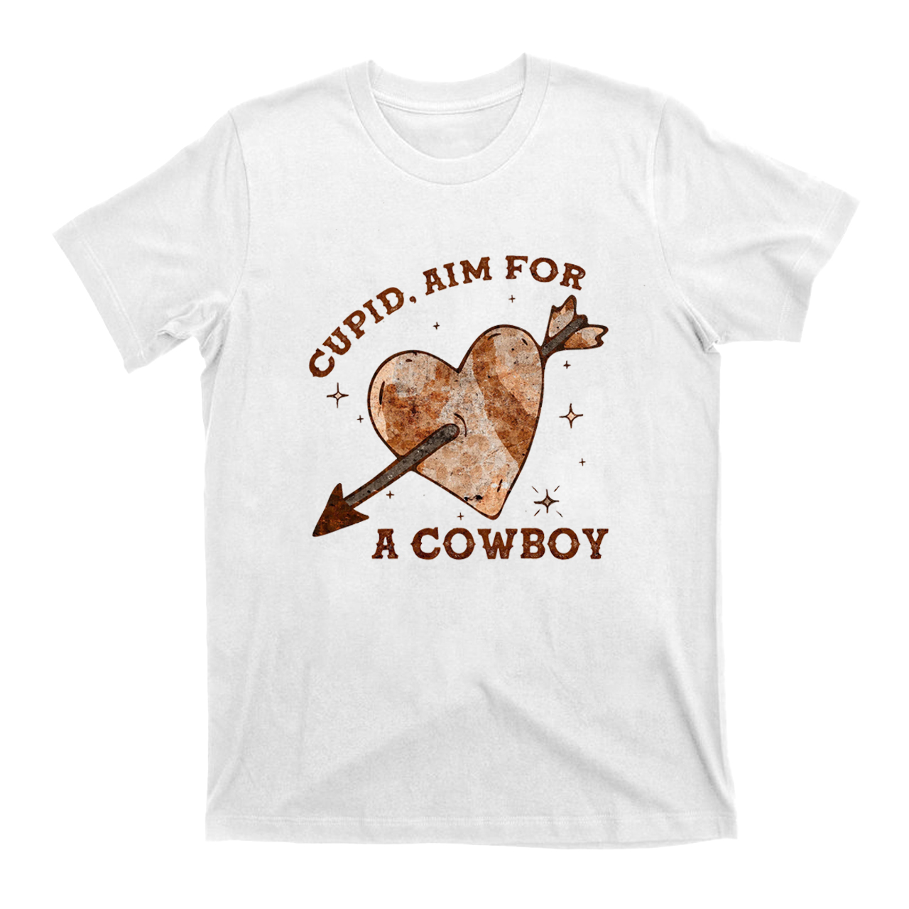 Cupid Aim For A Cowboy T-Shirts