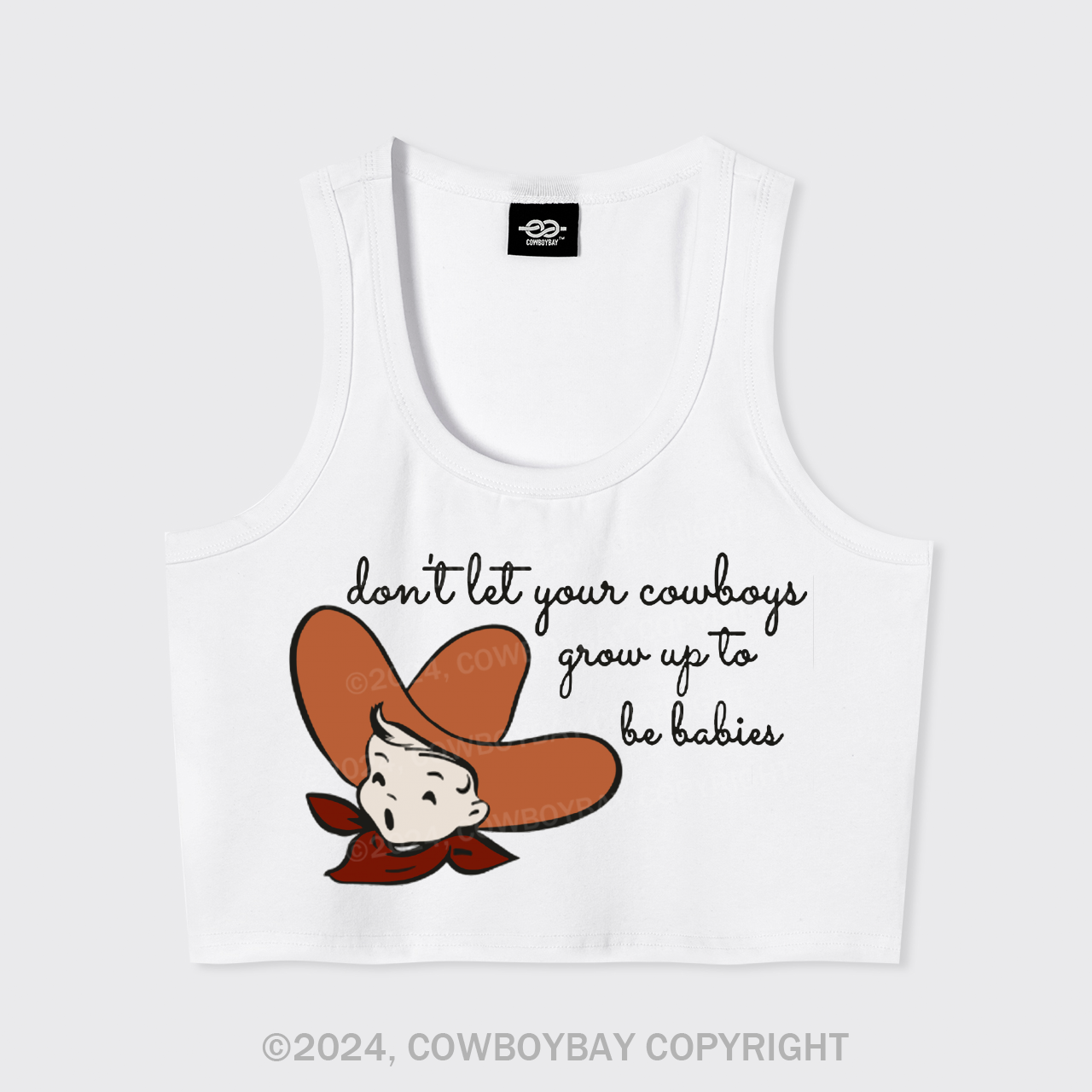 Cute Cowboy Tank Top