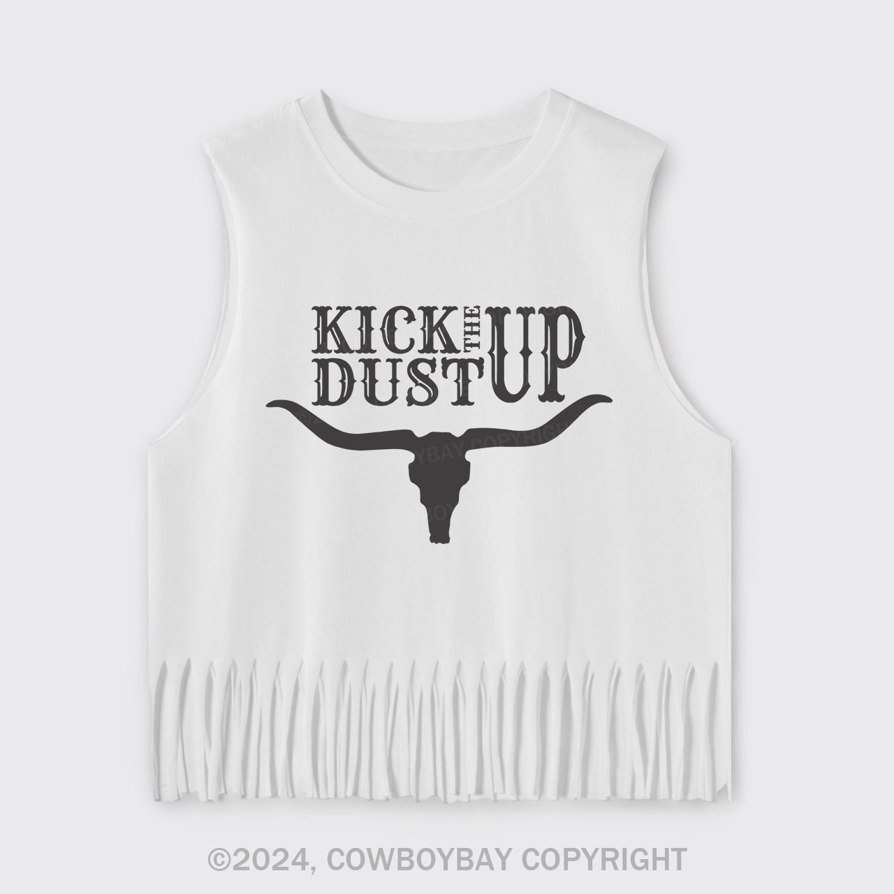 Kick The Dust Up Fringe Tank