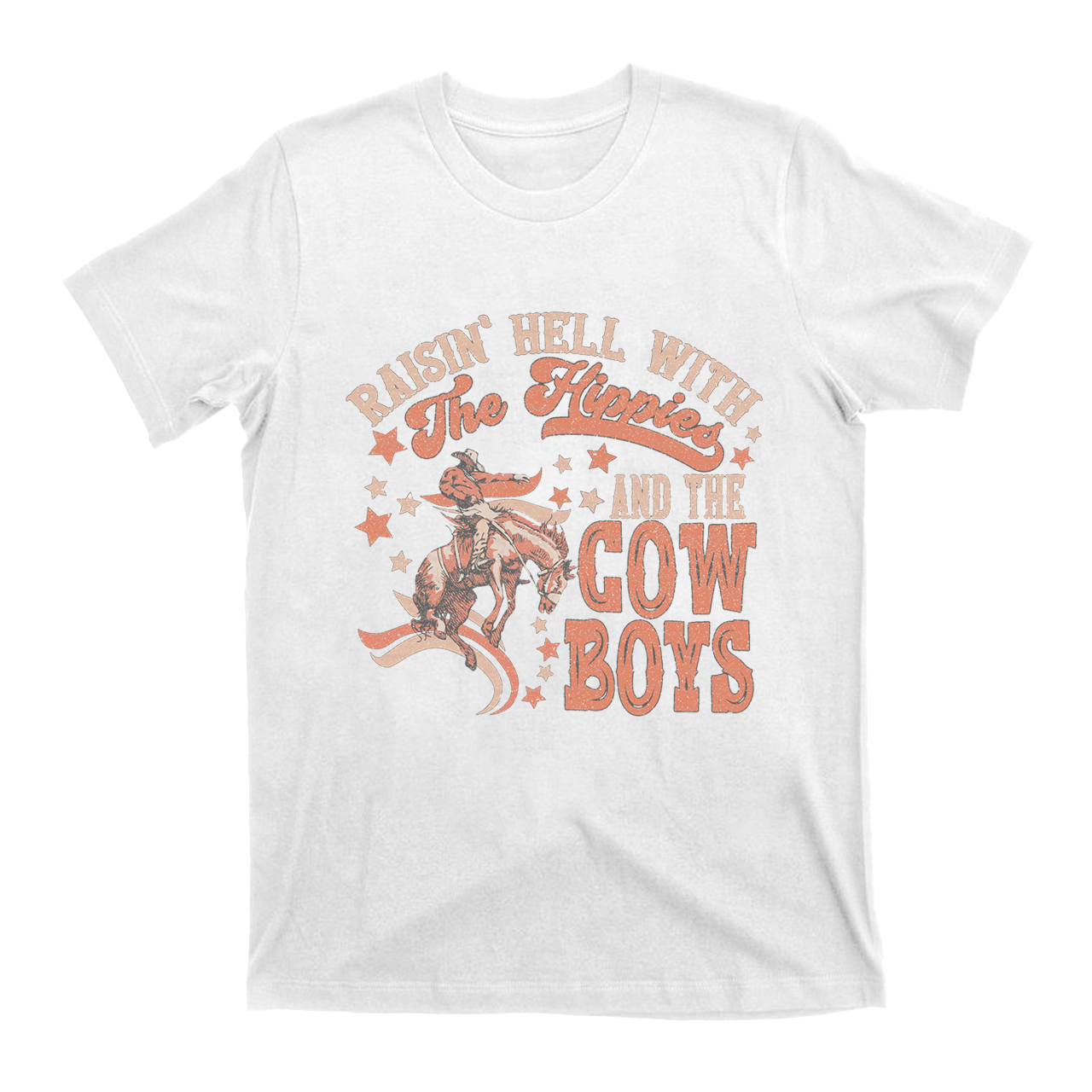 Raisin Hell With the Hippies & the Cowboys T-Shirts