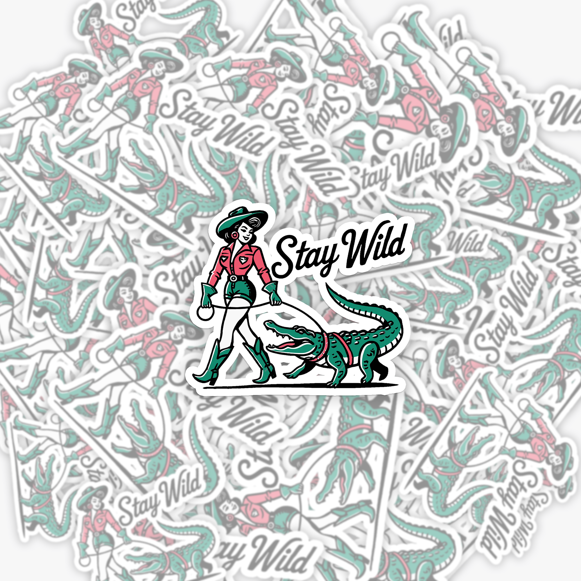 Stay Wild_Cowboybay Sticker
