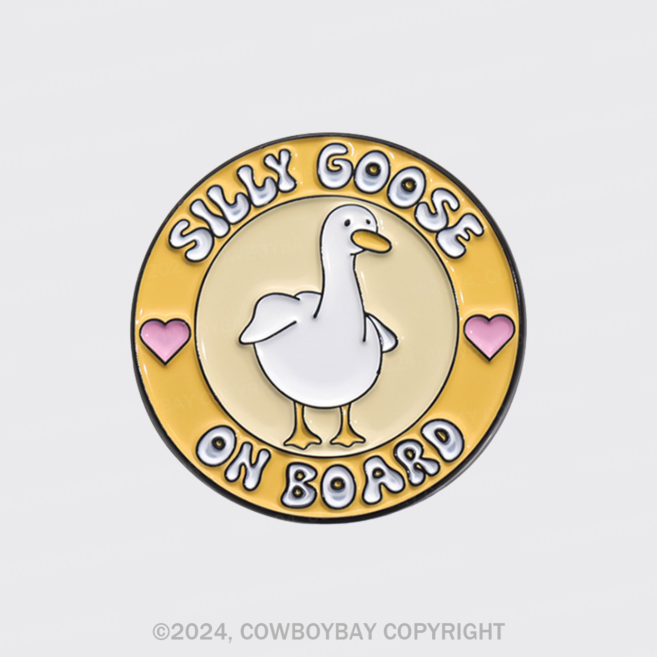 Silly Goose On Board_Cowboybay Pin