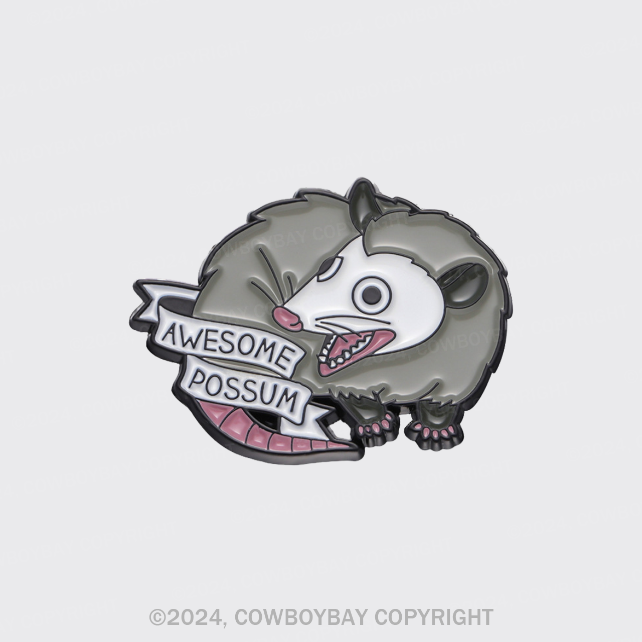 Awesome Possum_Cowboybay Pin